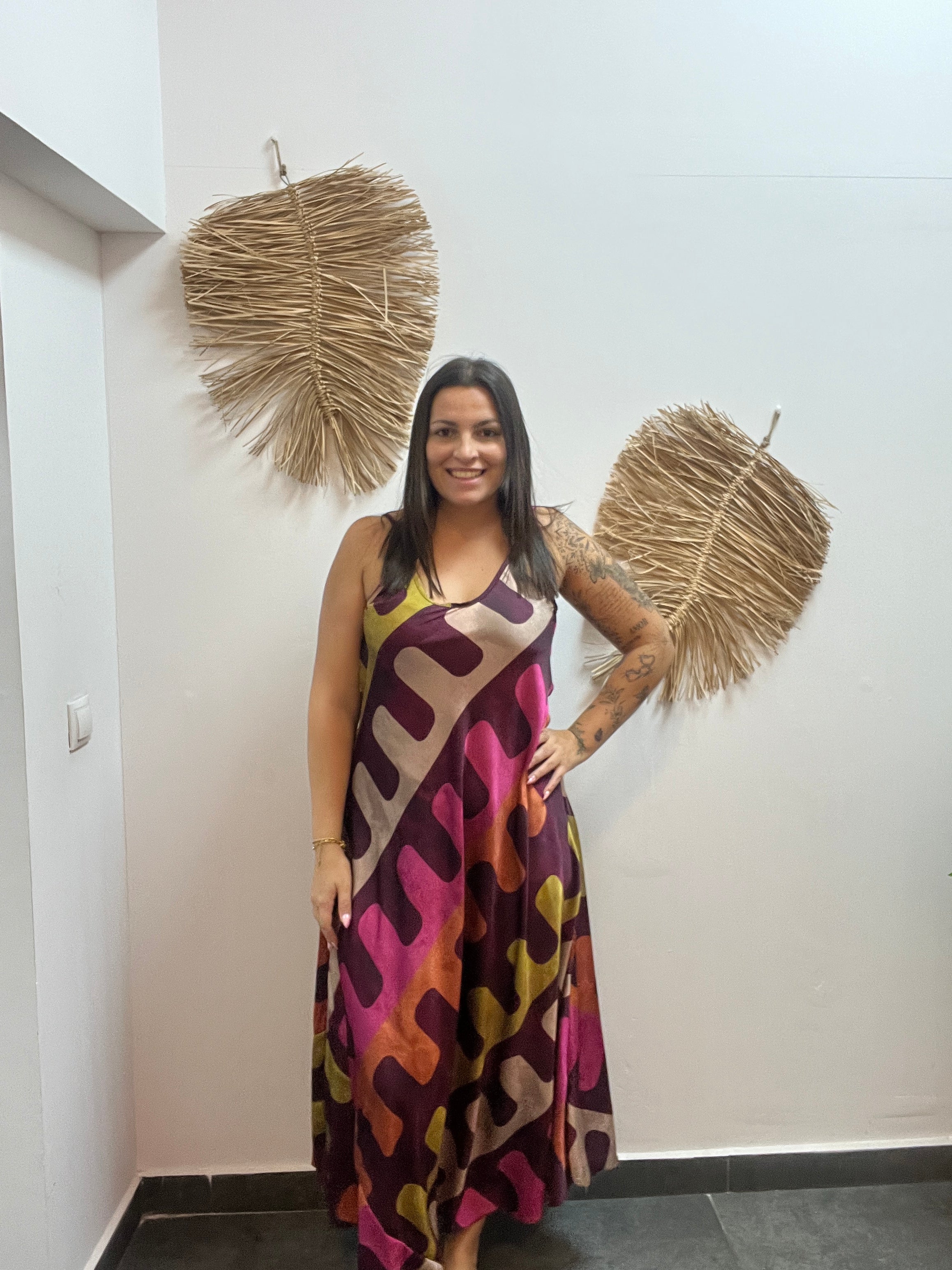 Vestido largo colours