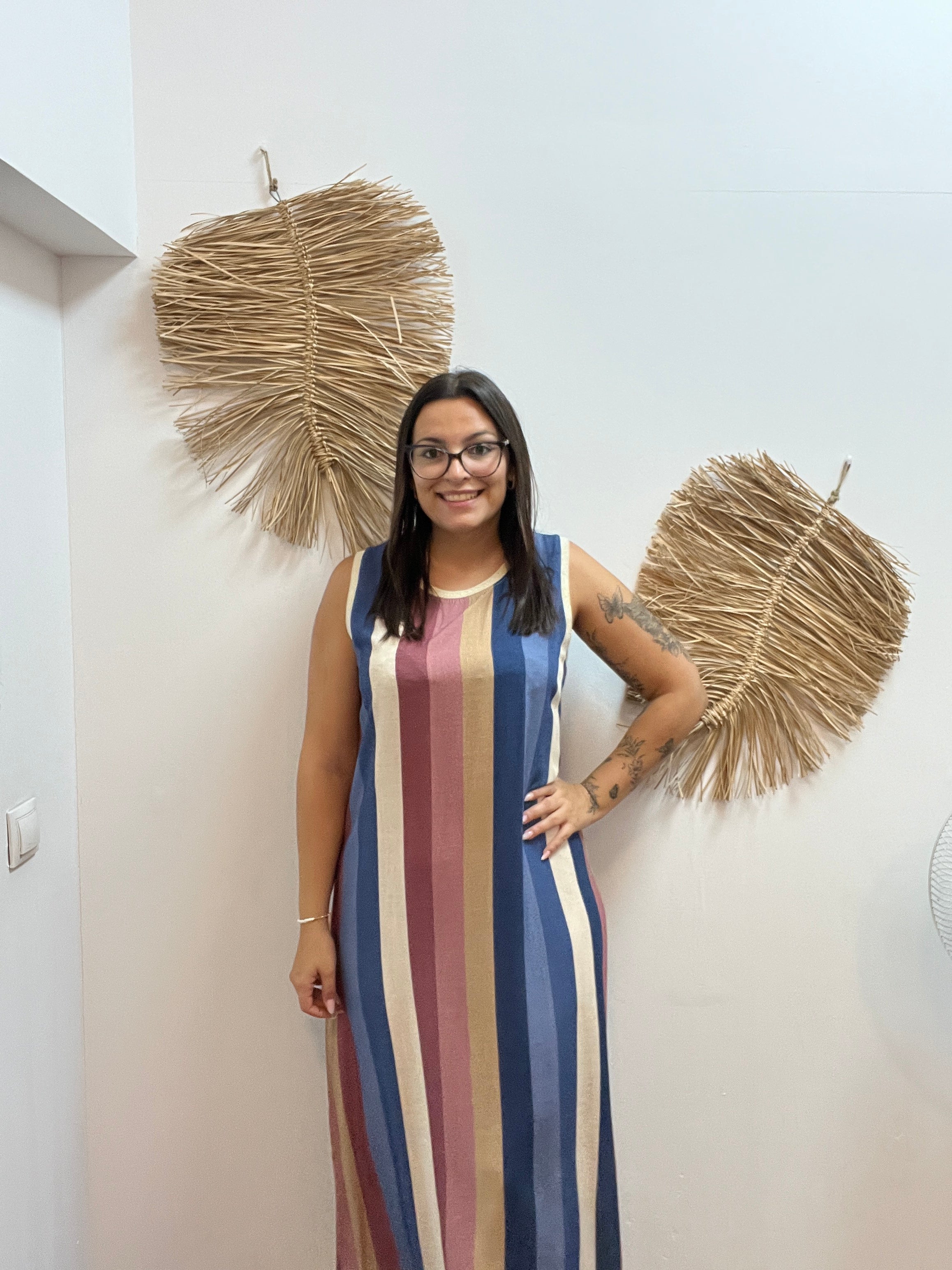Vestido rayas