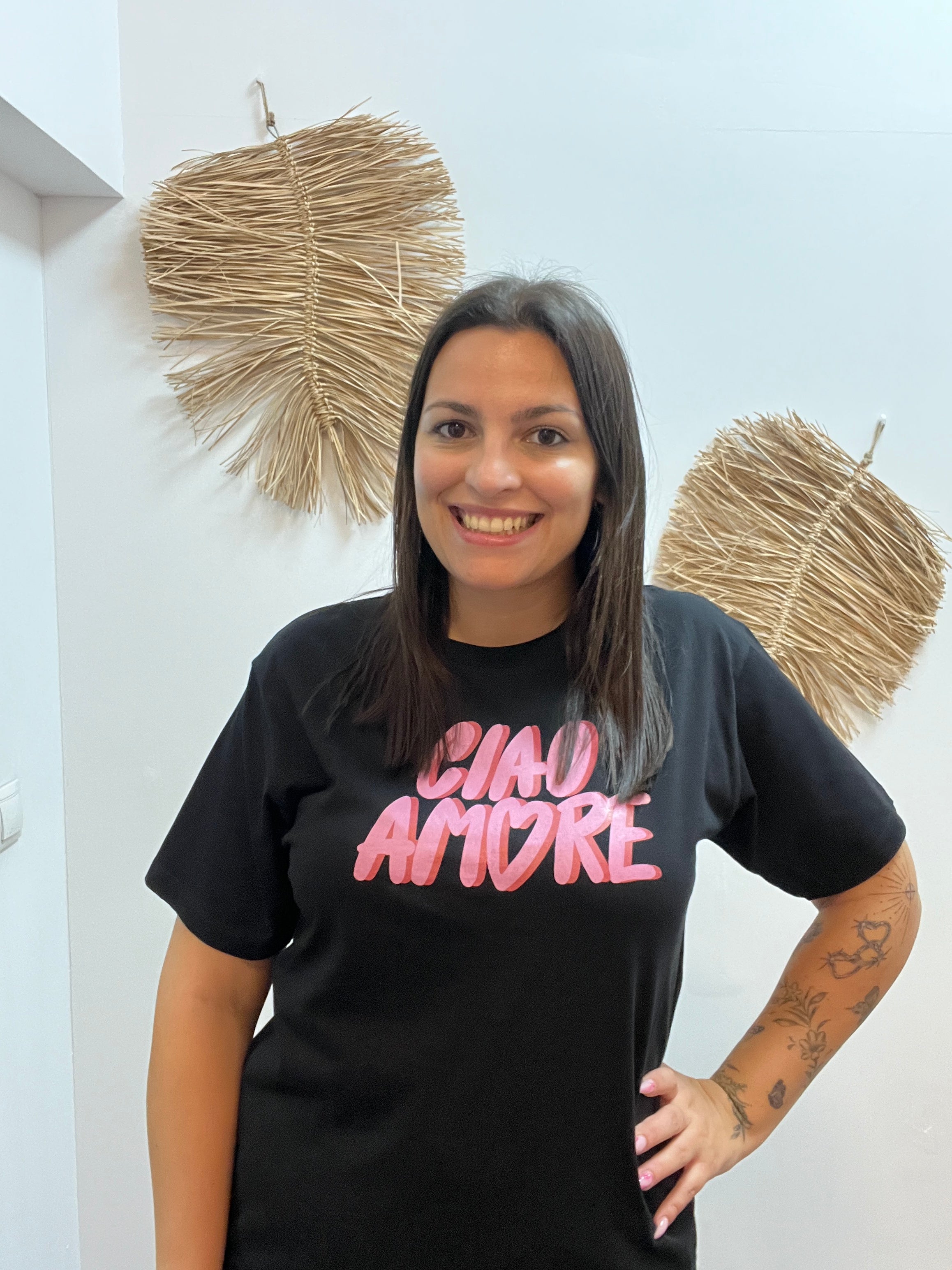 Camisa 100% algodón con estampado Ciao Amore CF