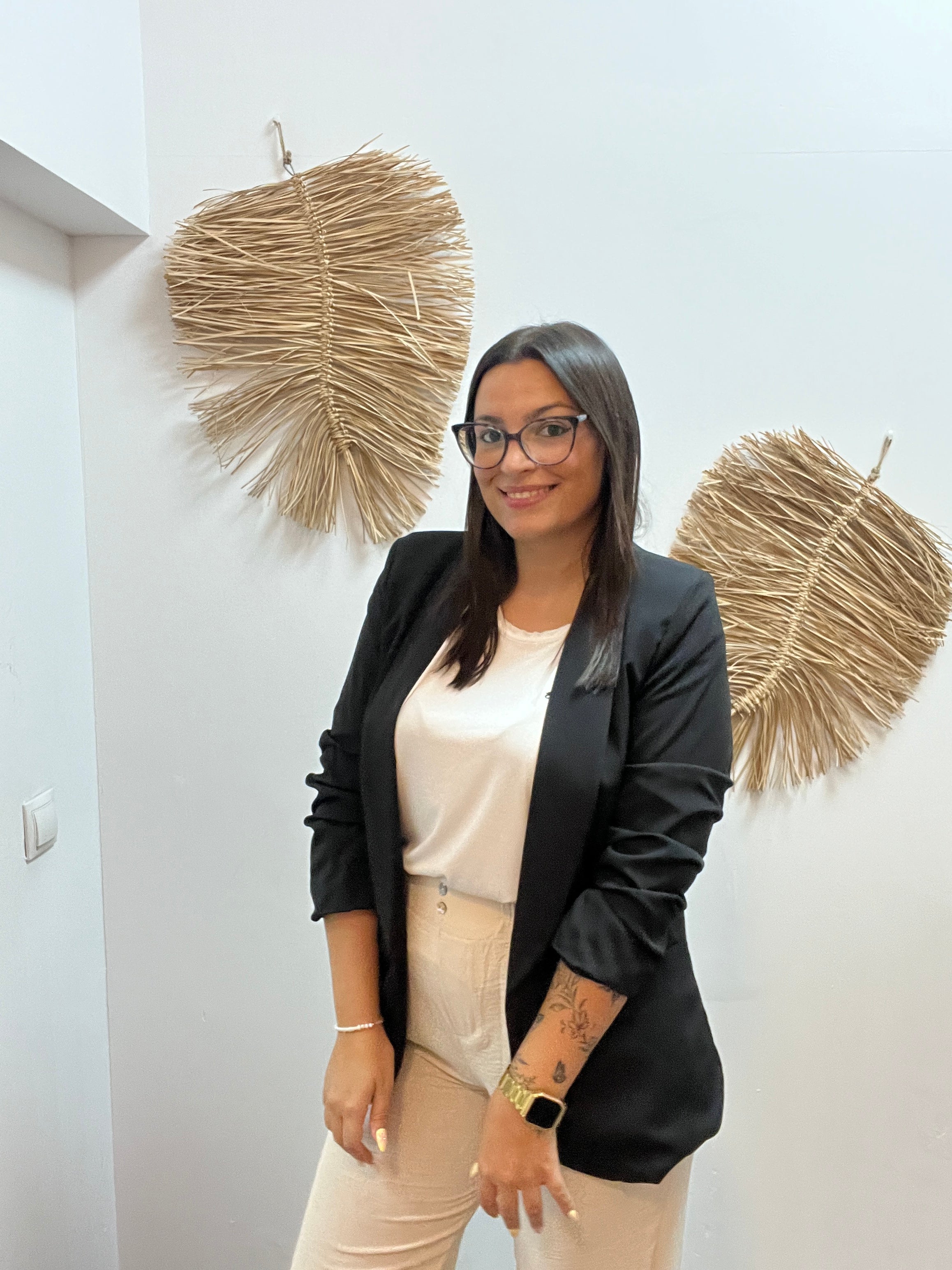 Blazer manga abullonada
