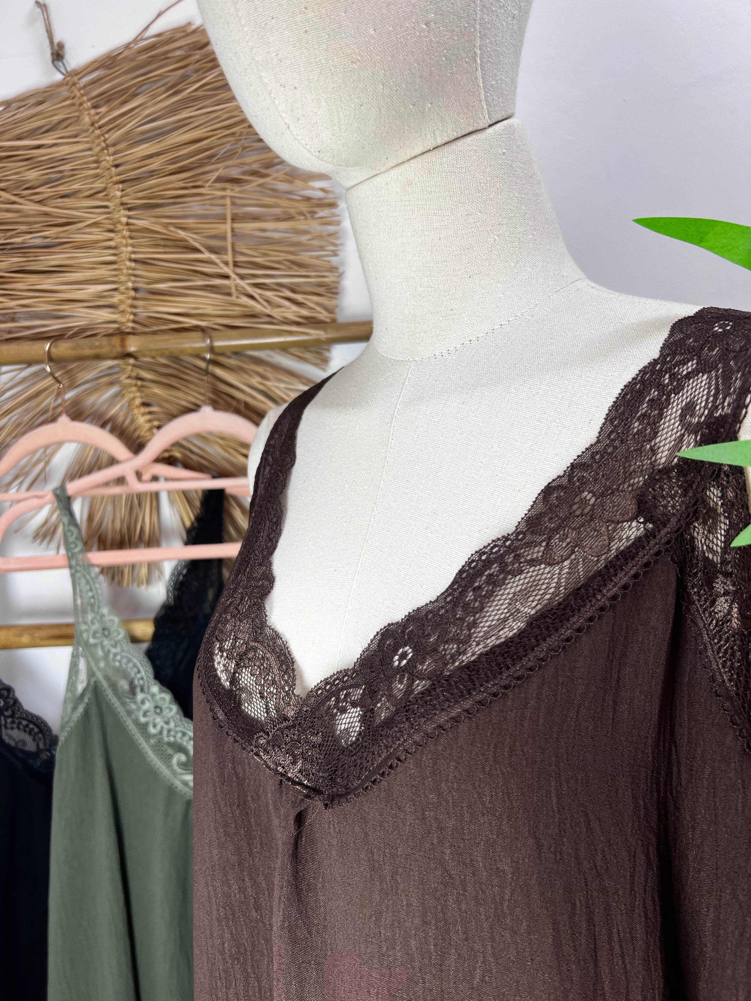 Vestido lencero