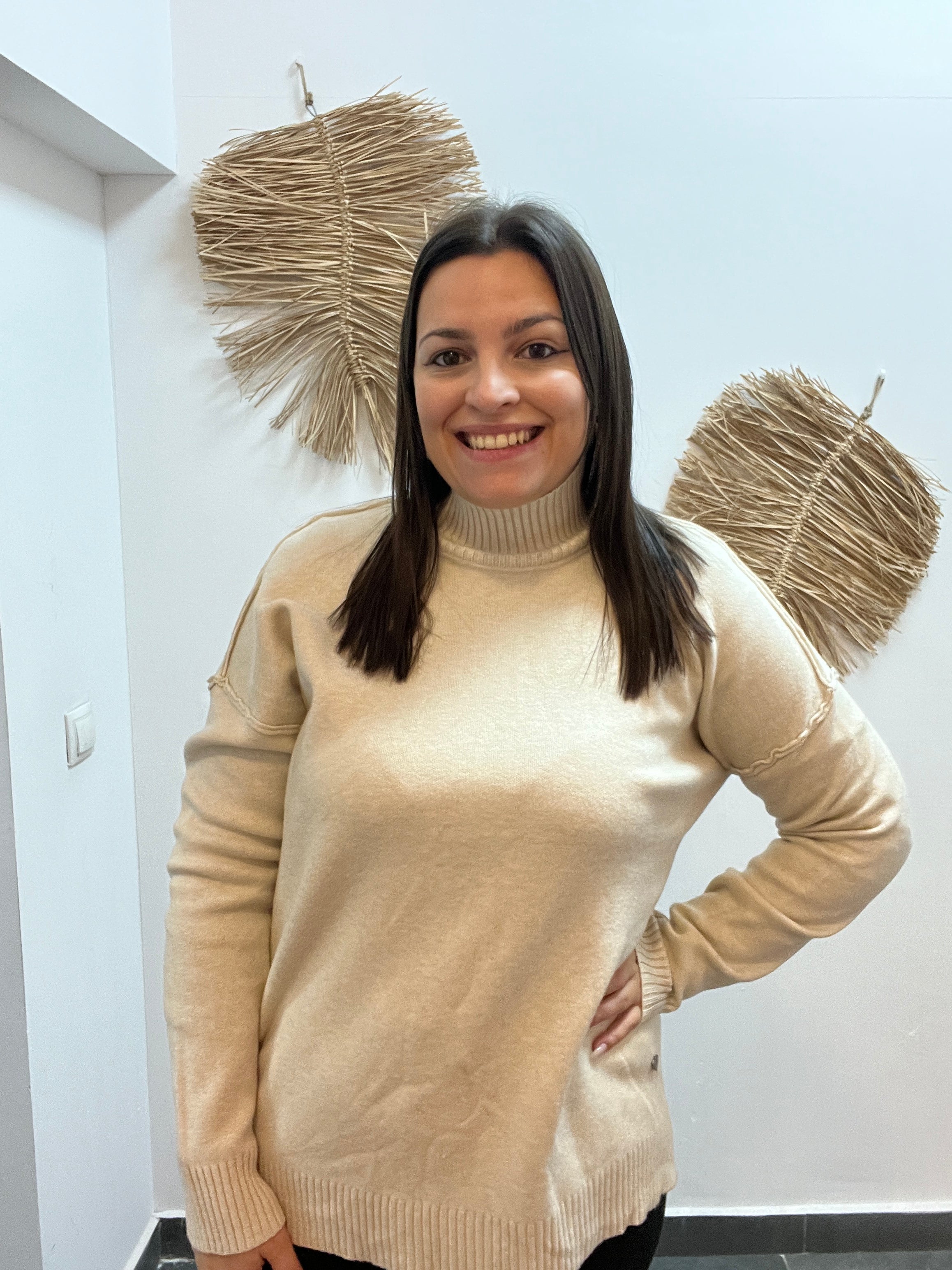 Jersey cuello tortuga