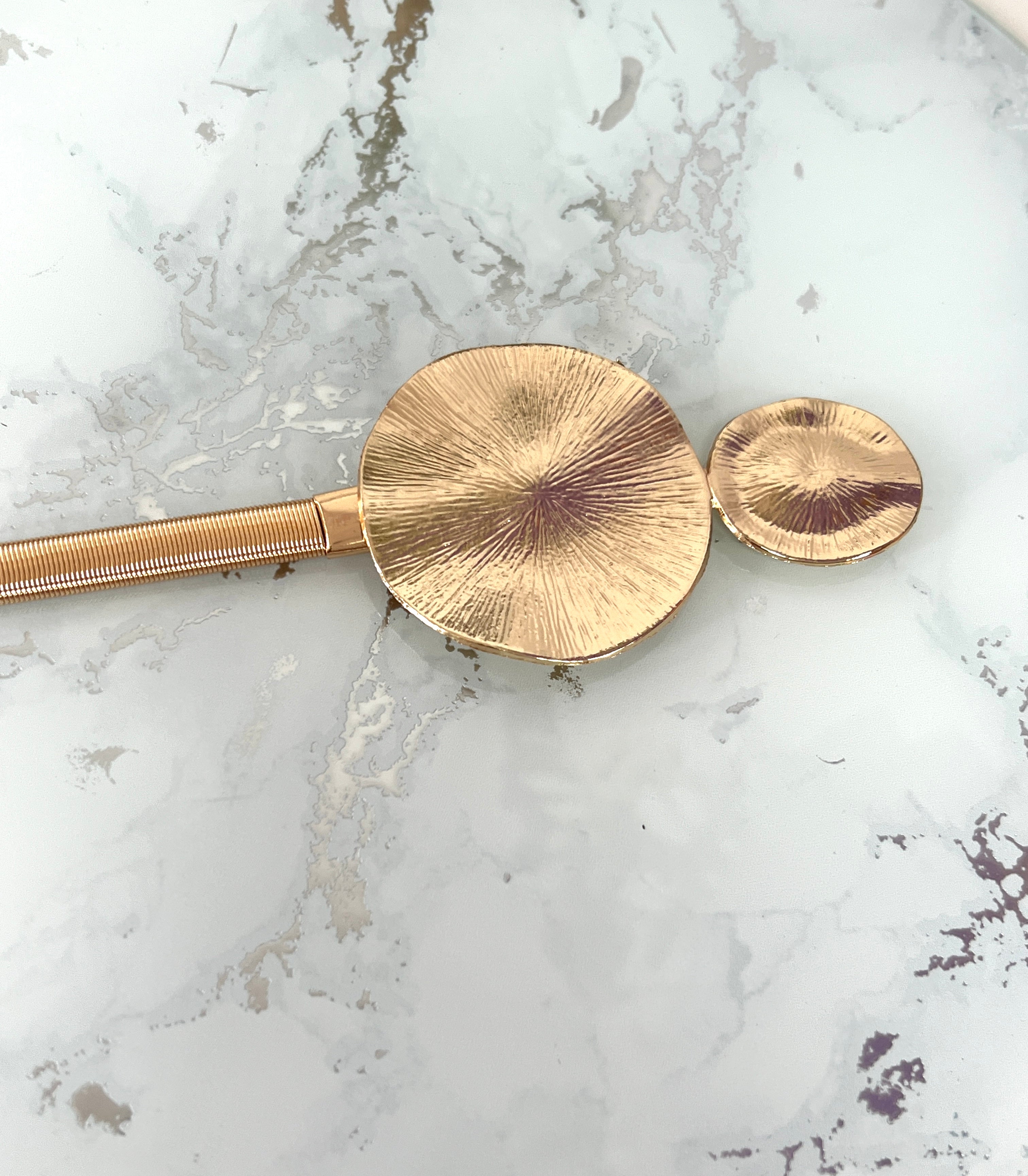 Cinturon fiesta dos circulos