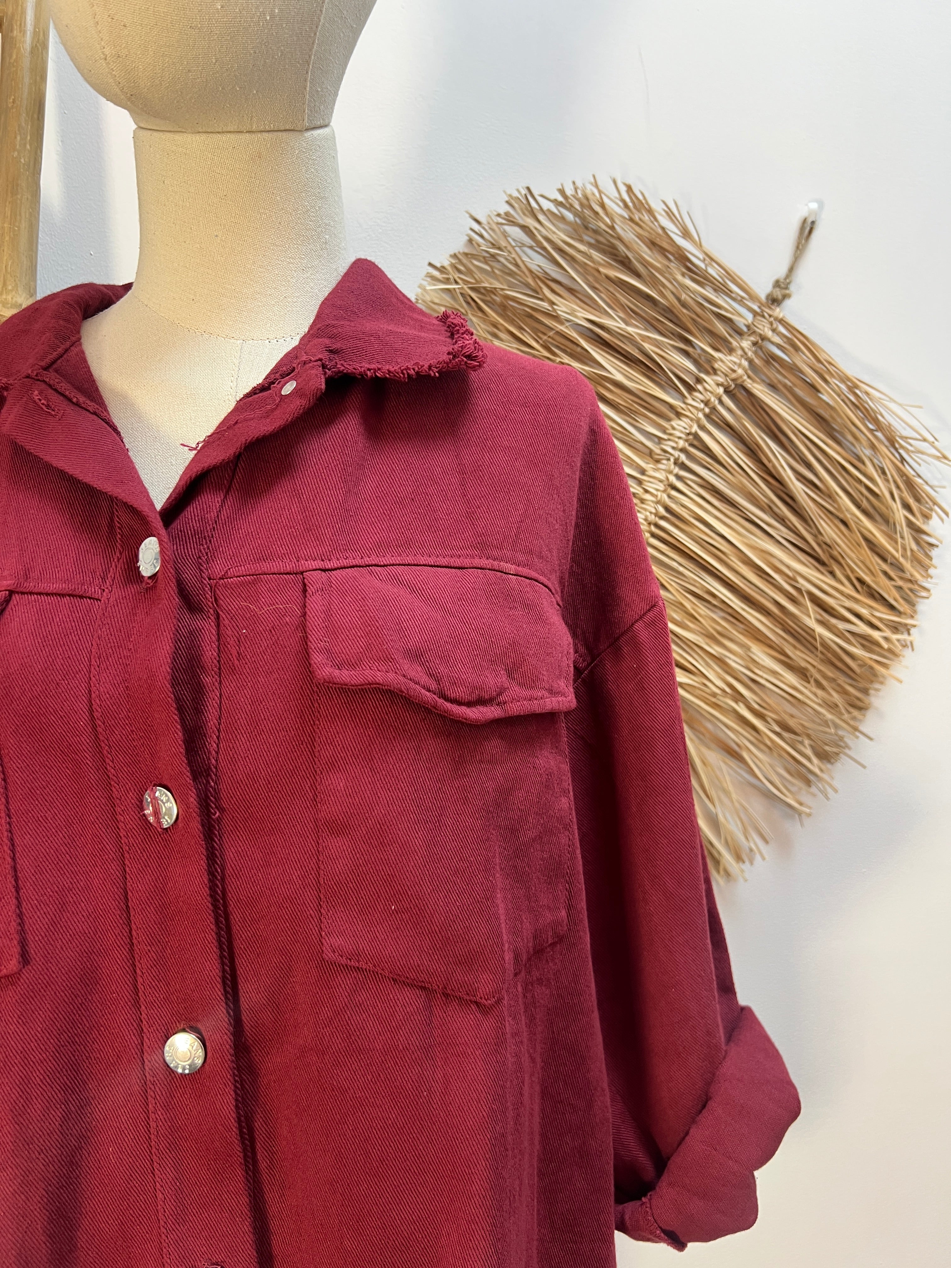 Chaqueta de jean casual