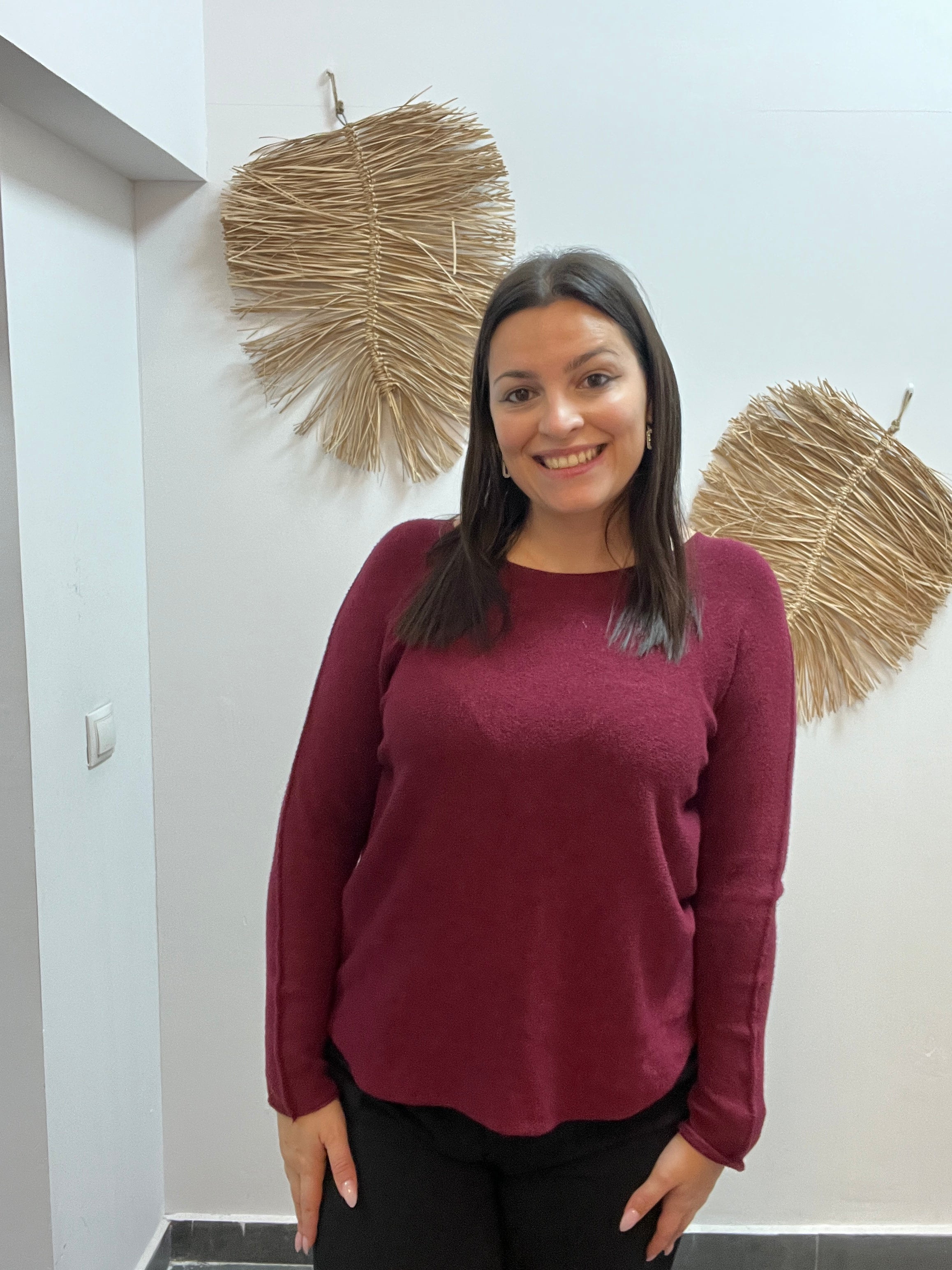 Jersey cuello redondo