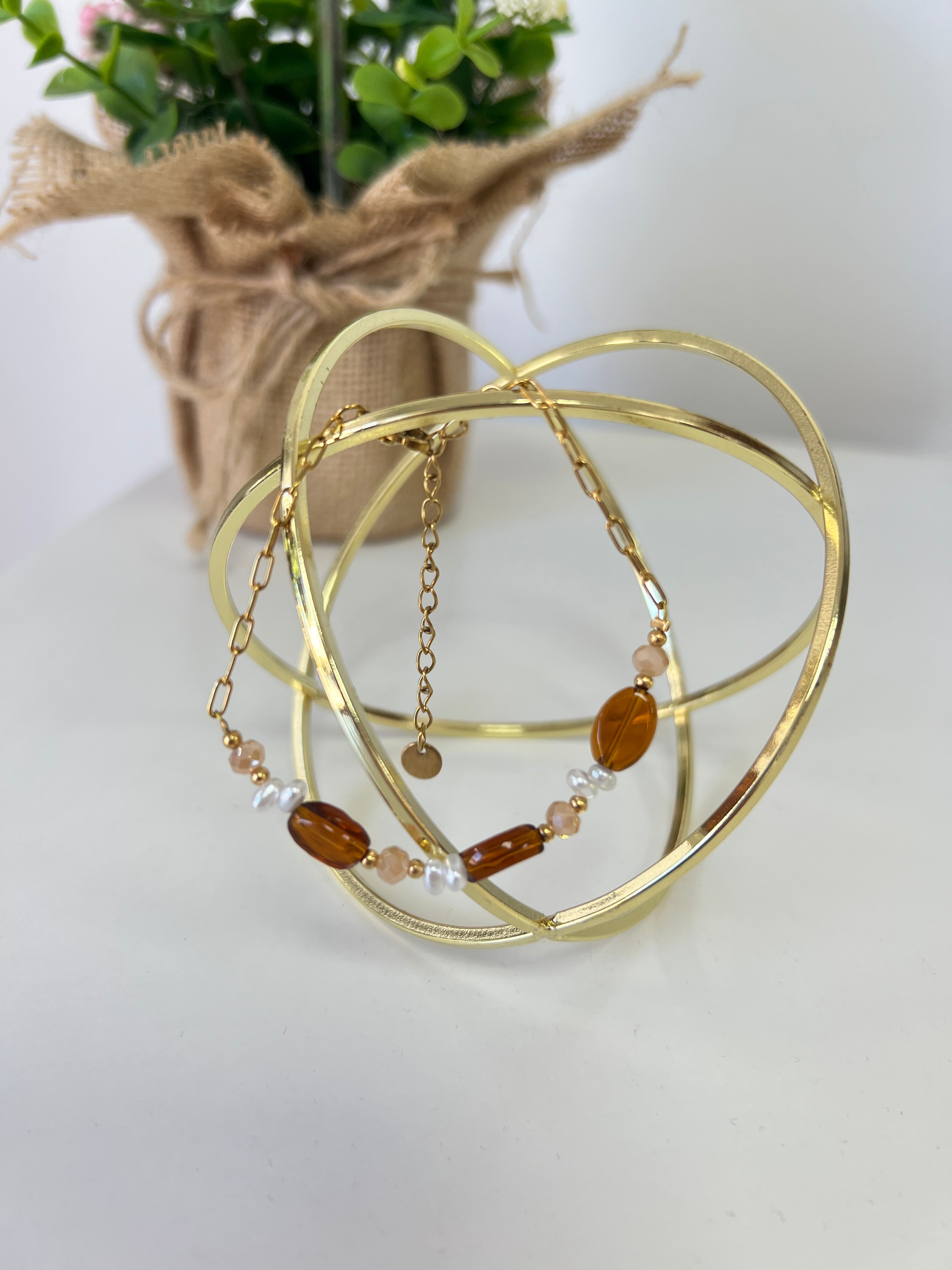 Pulsera ovalos