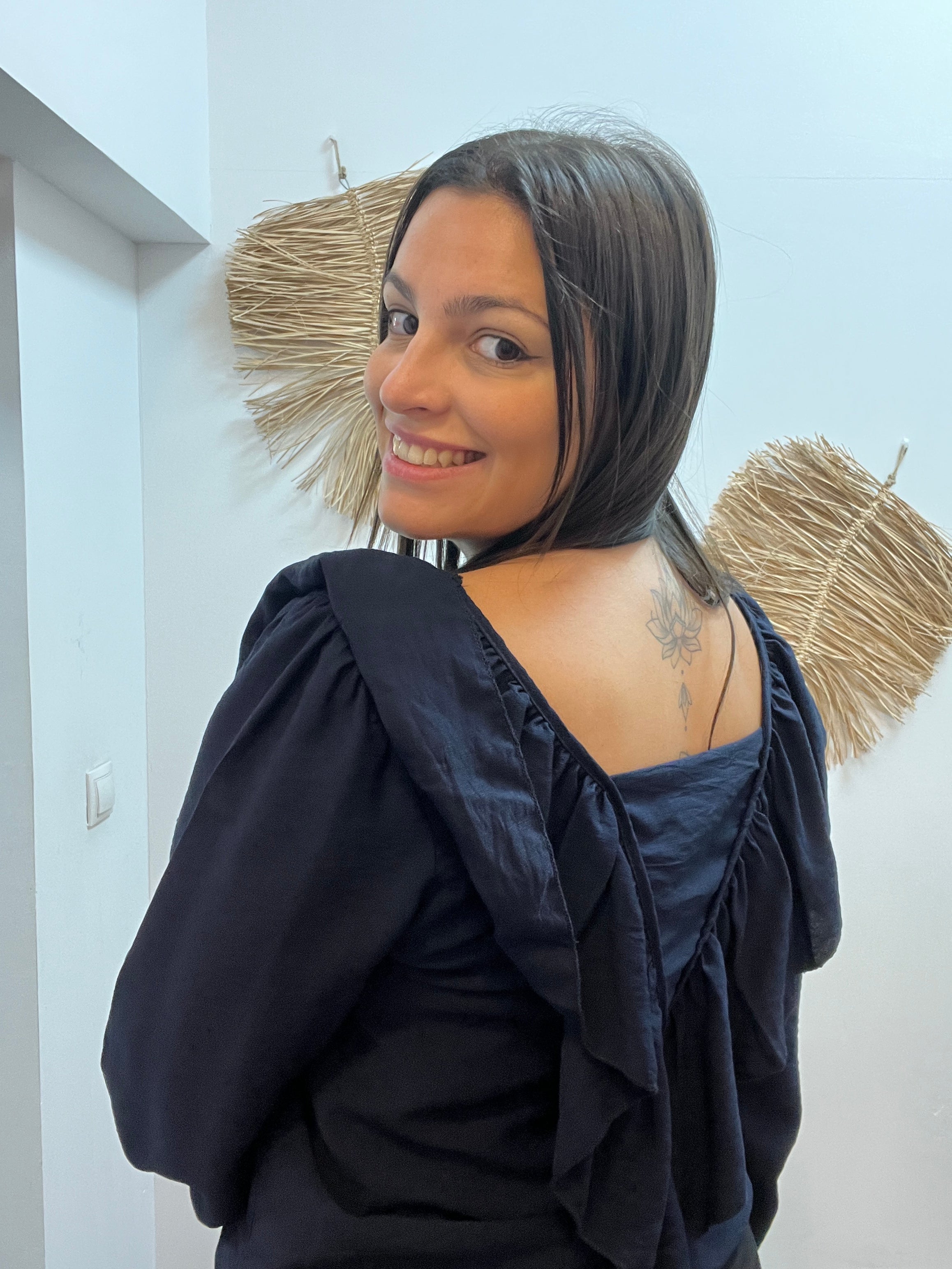 Blusa cuello V