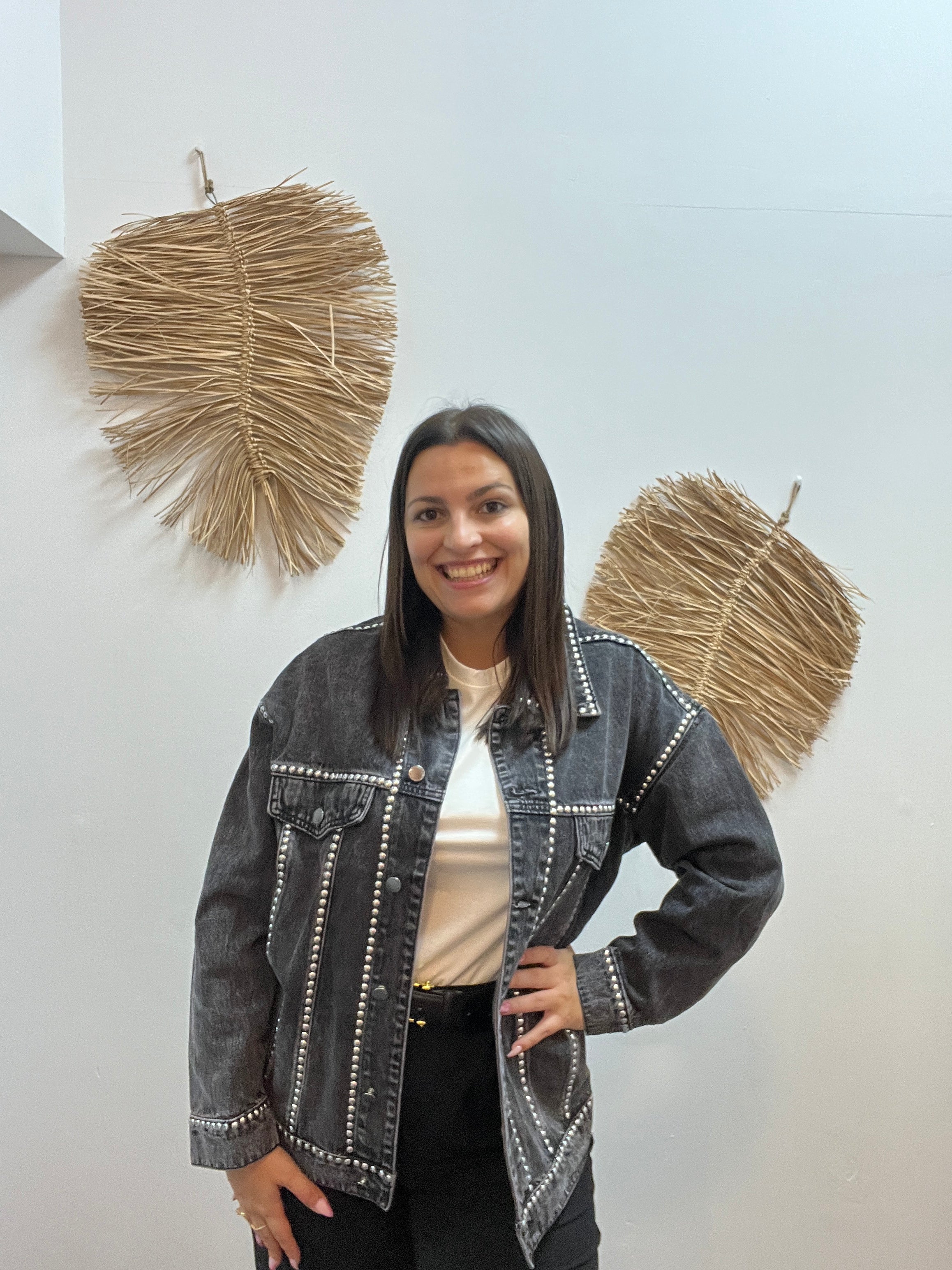 Chaqueta de tachuelas