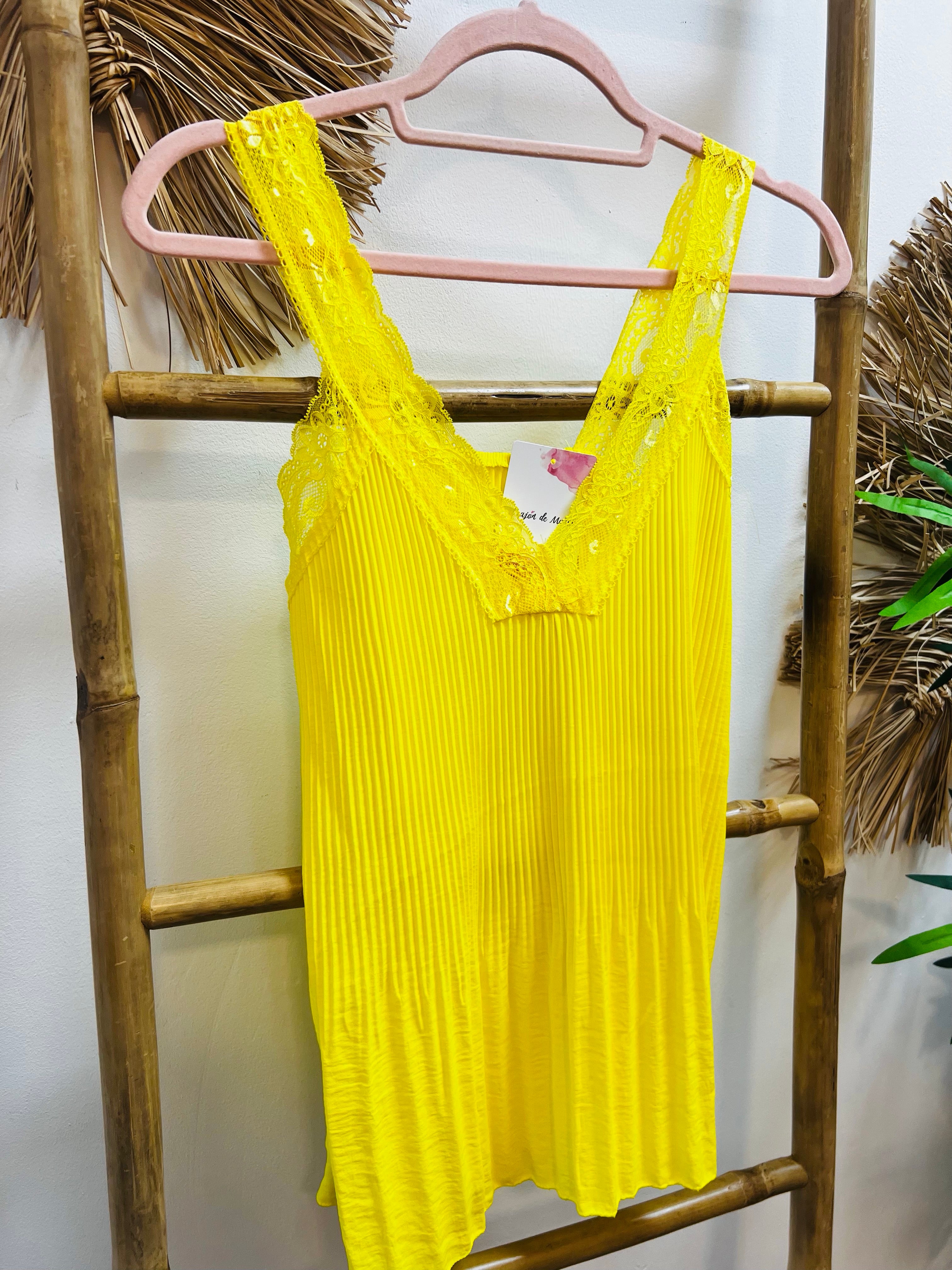 Blusa de tirantes
