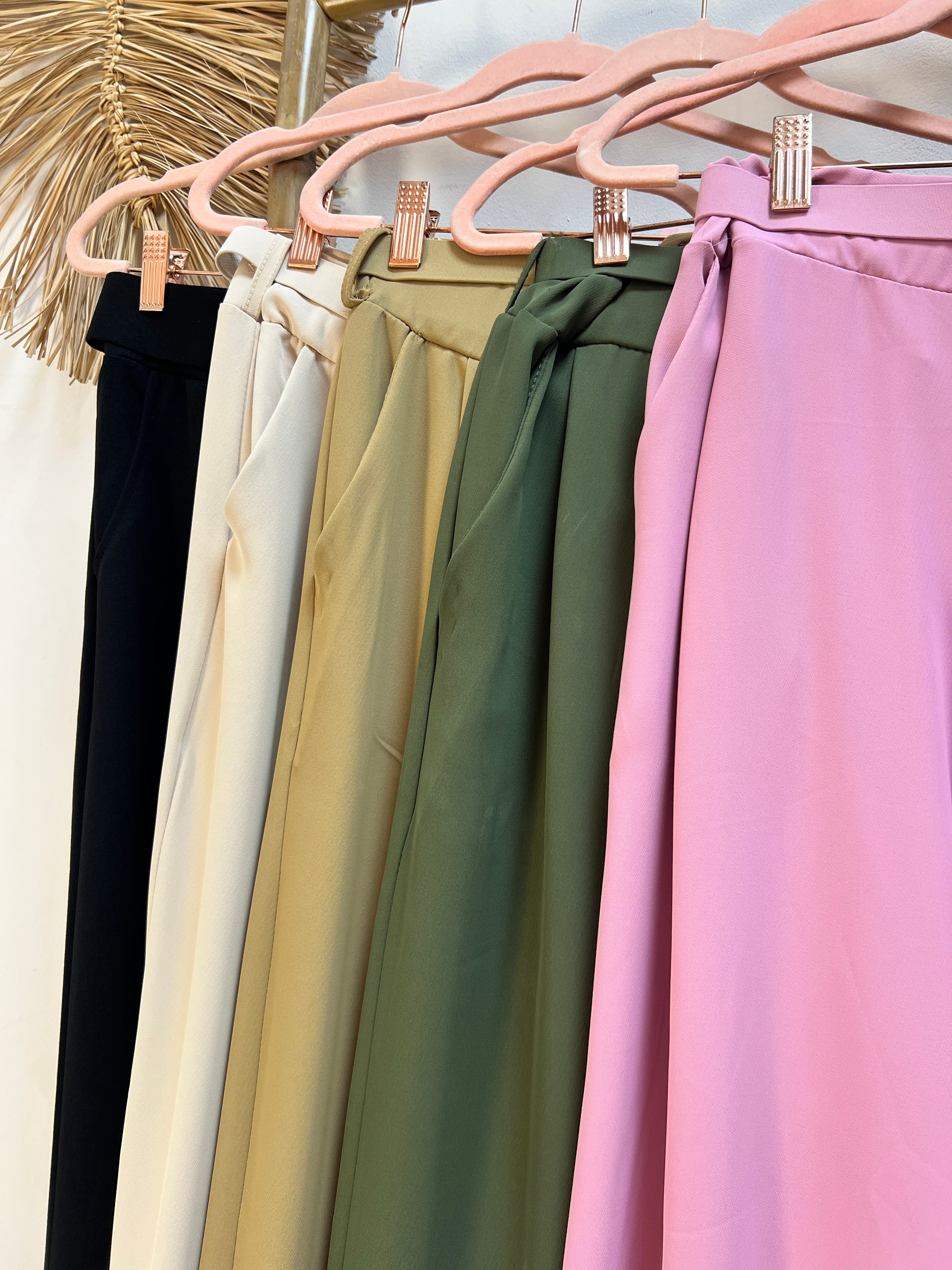 Pantalón caída fluido