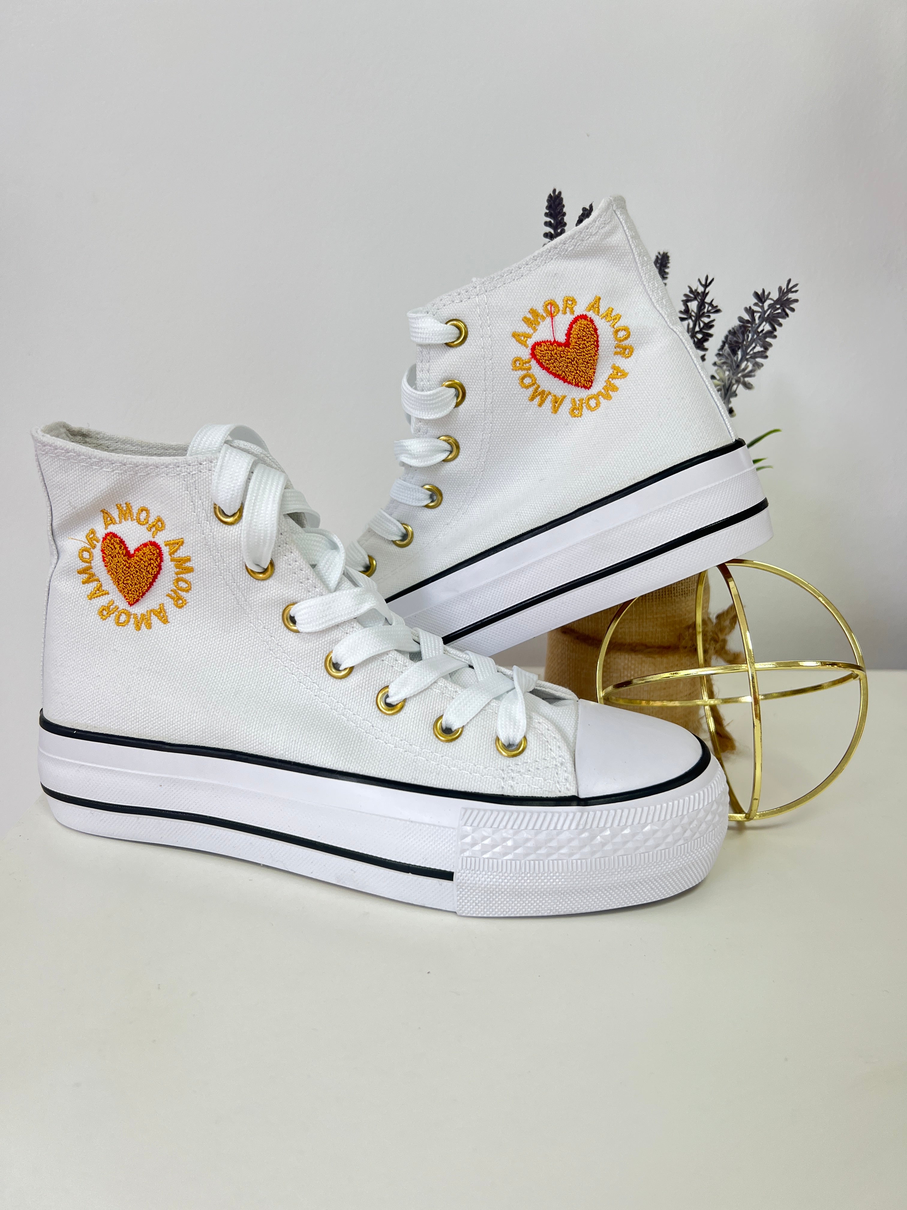 Zapatilla amor