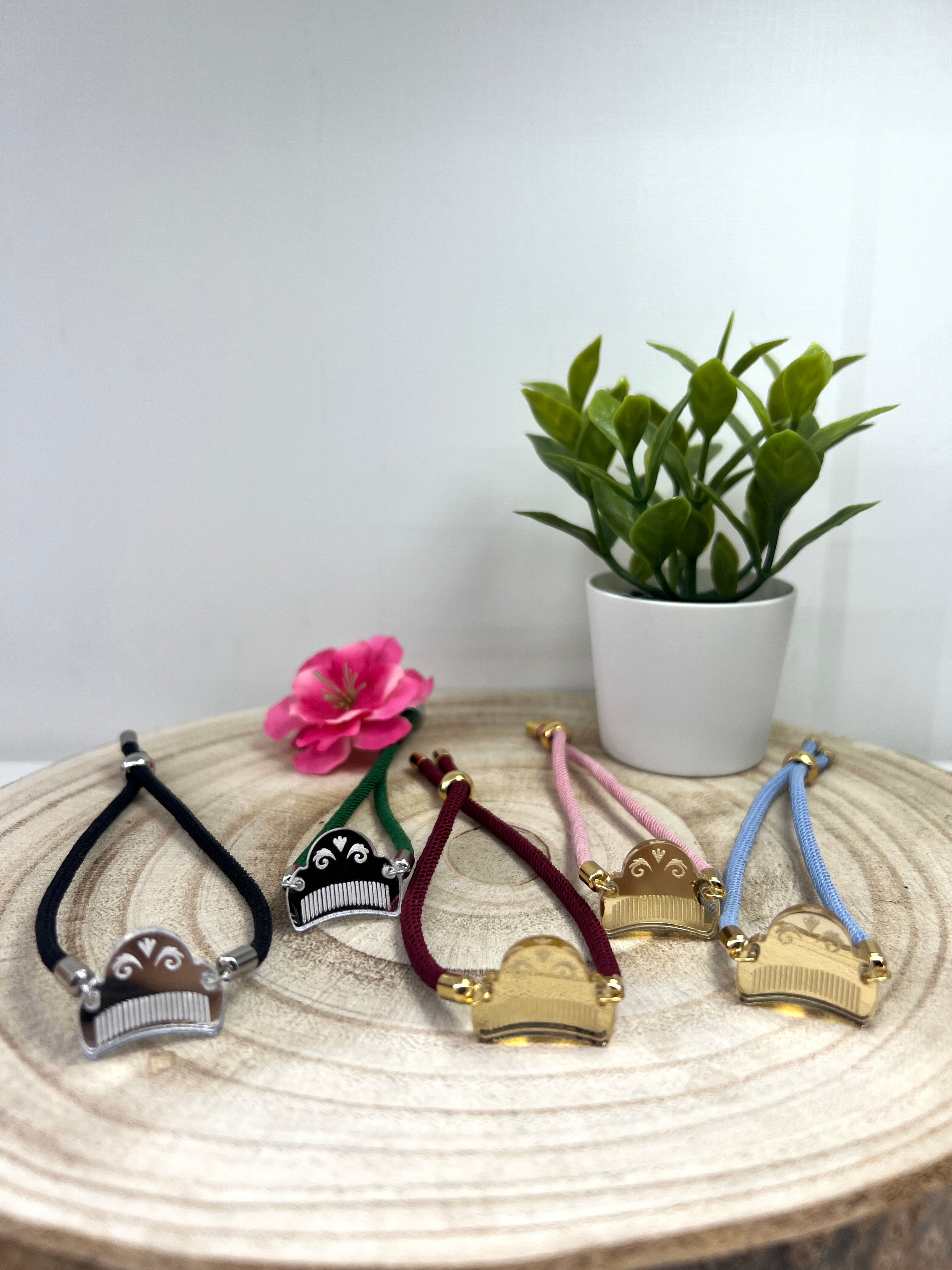 Pulsera peineta Fallera