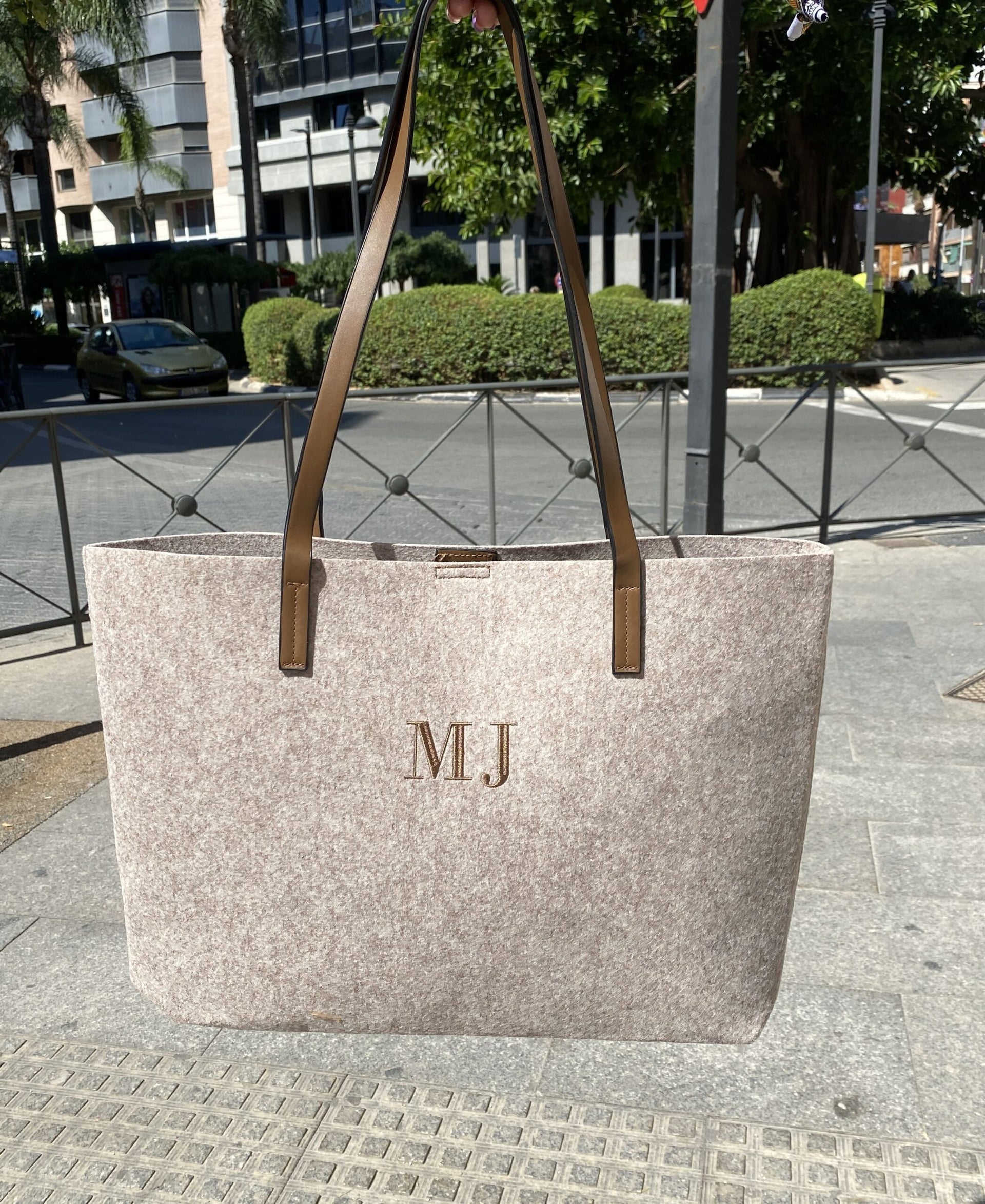 Bolso Fieltro Zara Bolsos Personalizados Con Nombre Zara Bolso
