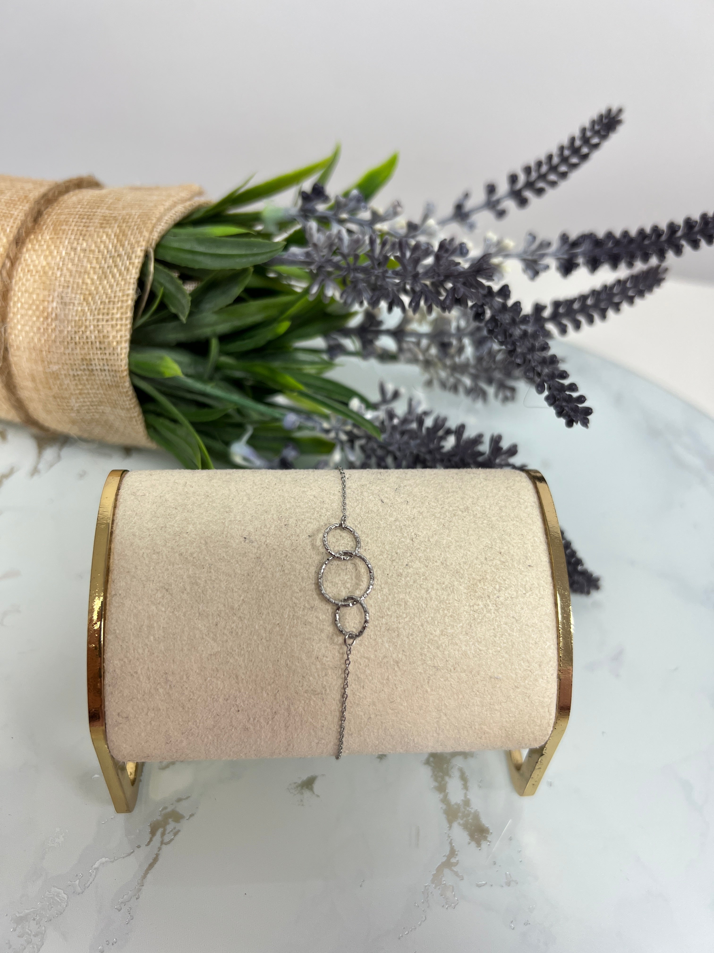 Pulsera enlace circulos