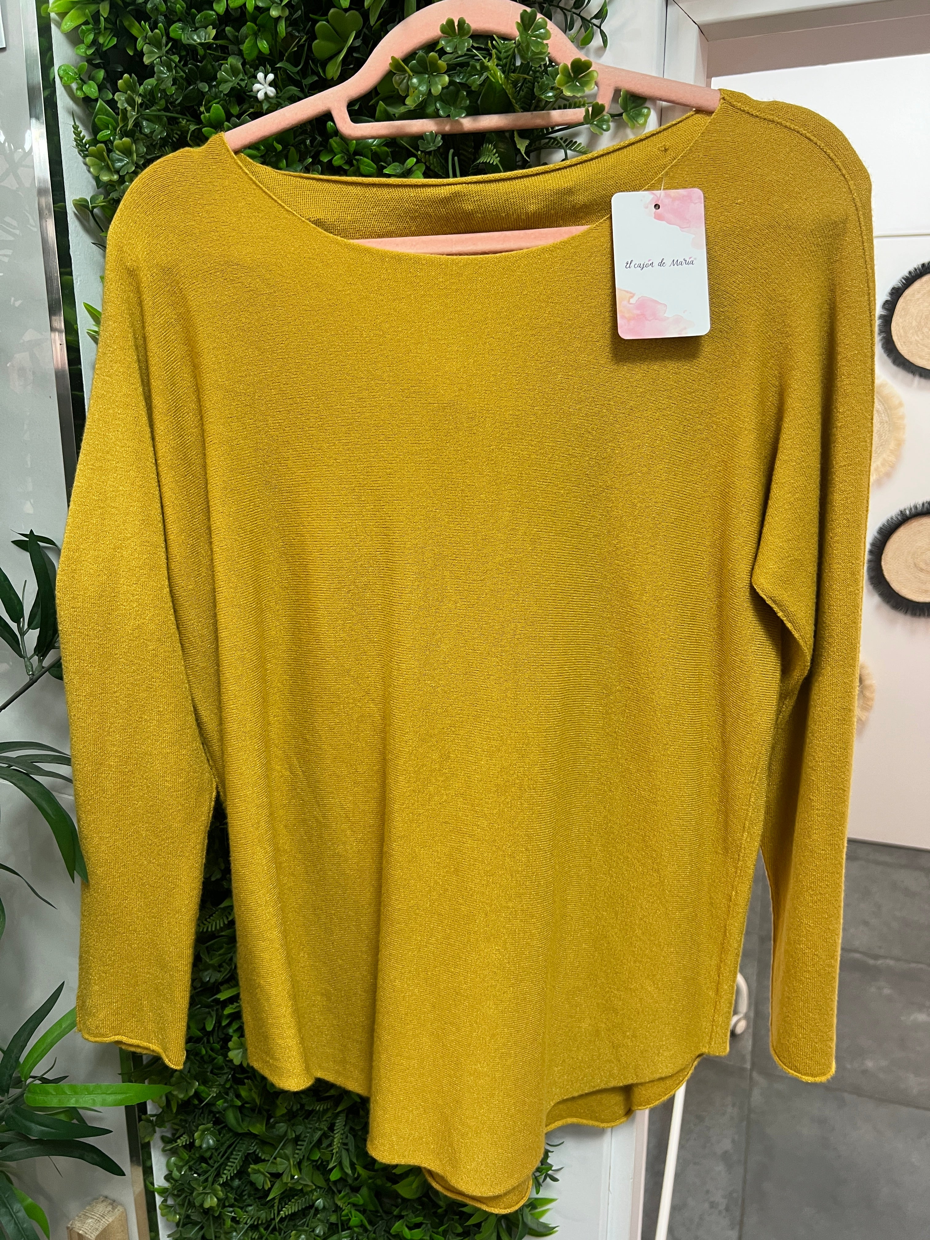 Jersey basic cuello redondo