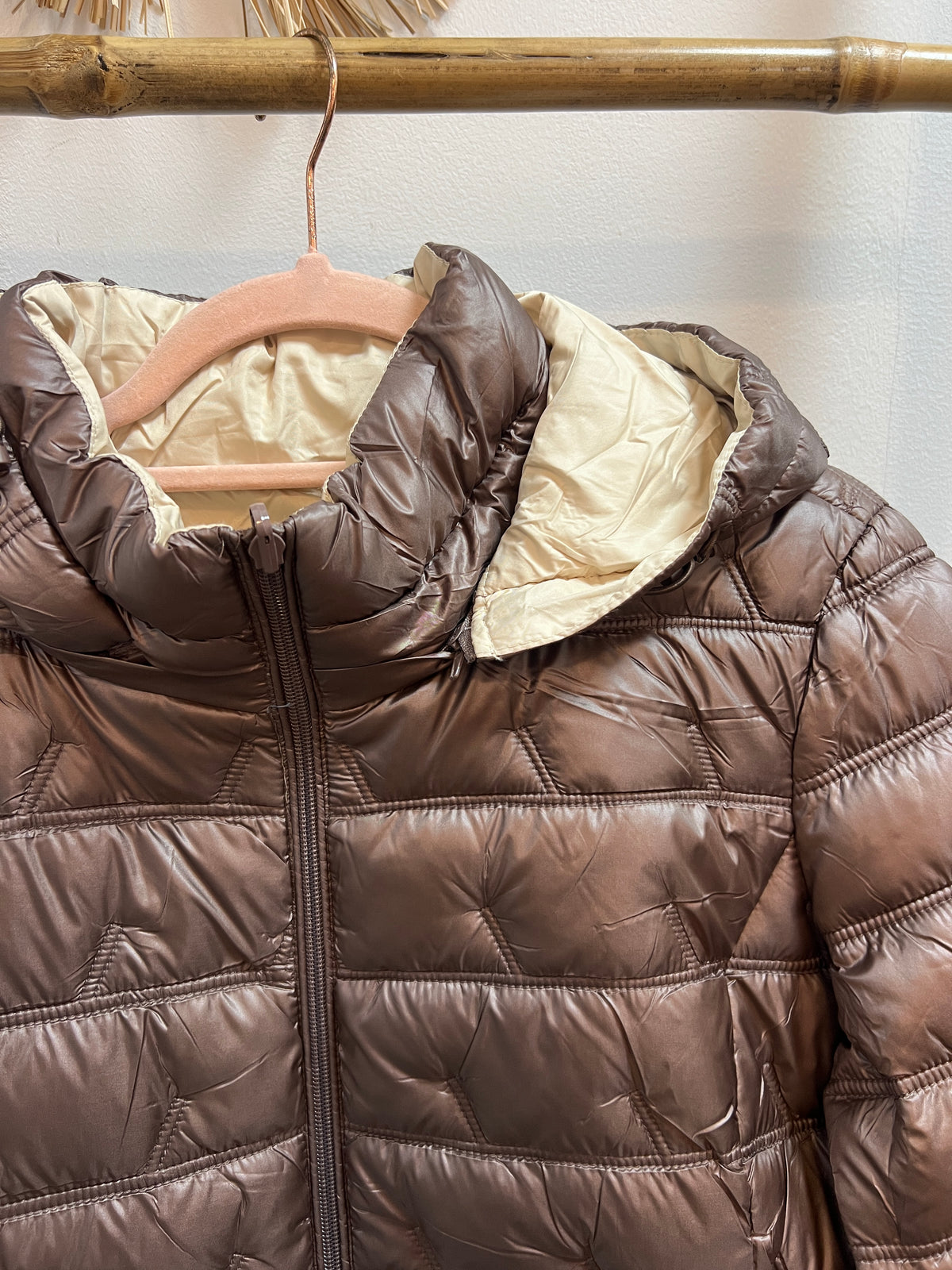 Chaqueta acolchada reversible