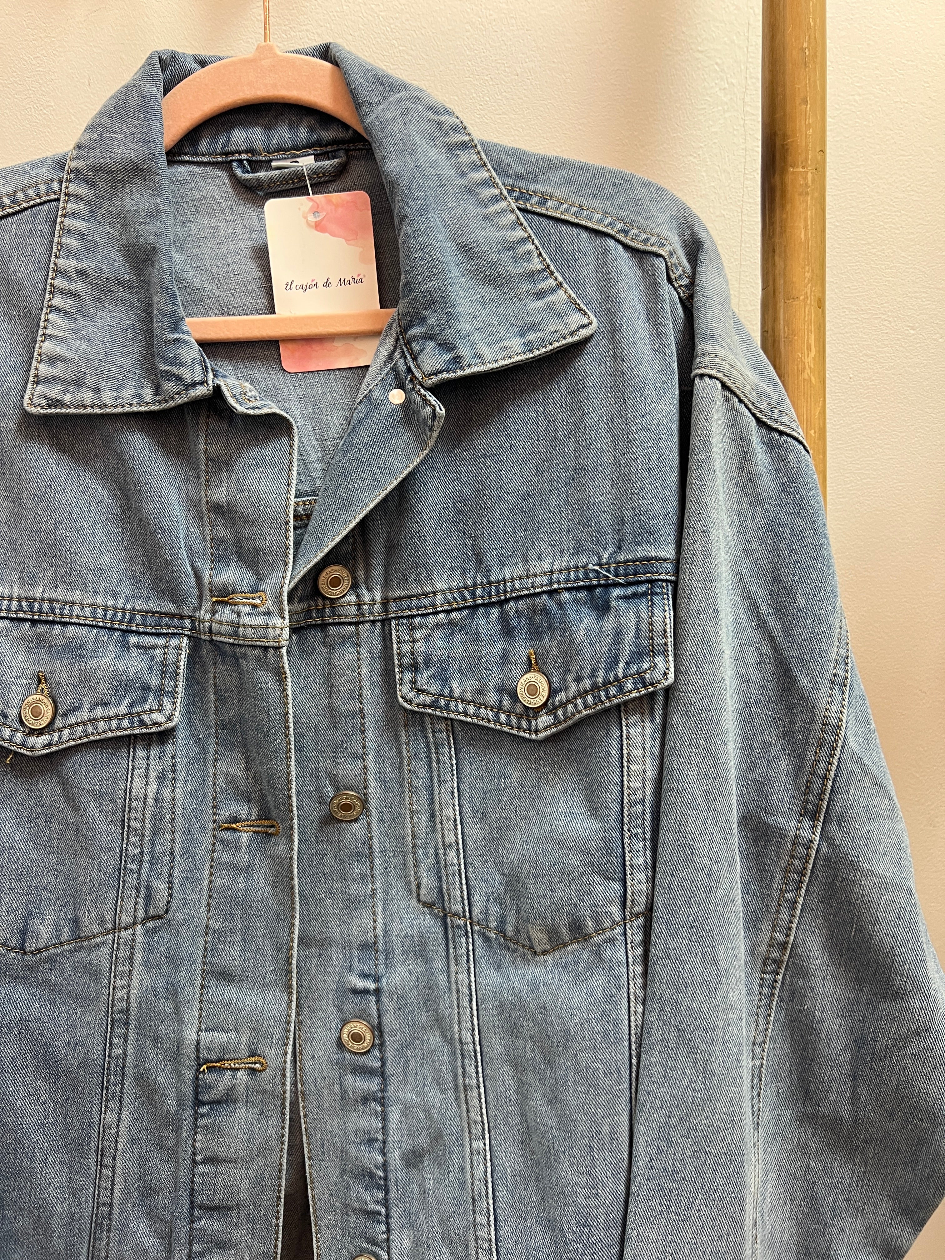 Chaqueta básica vaquera