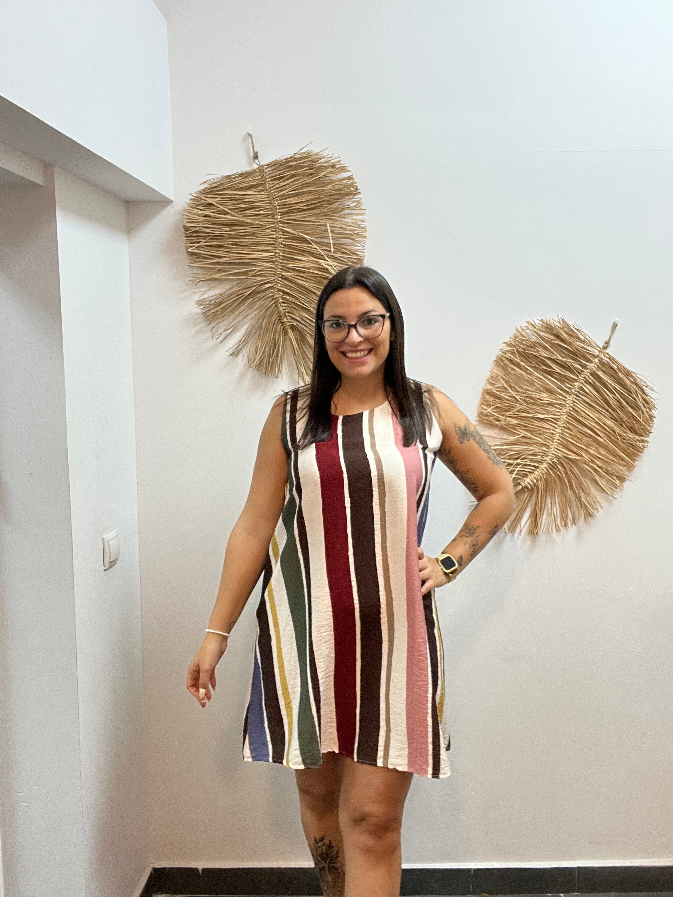 Vestido rayas