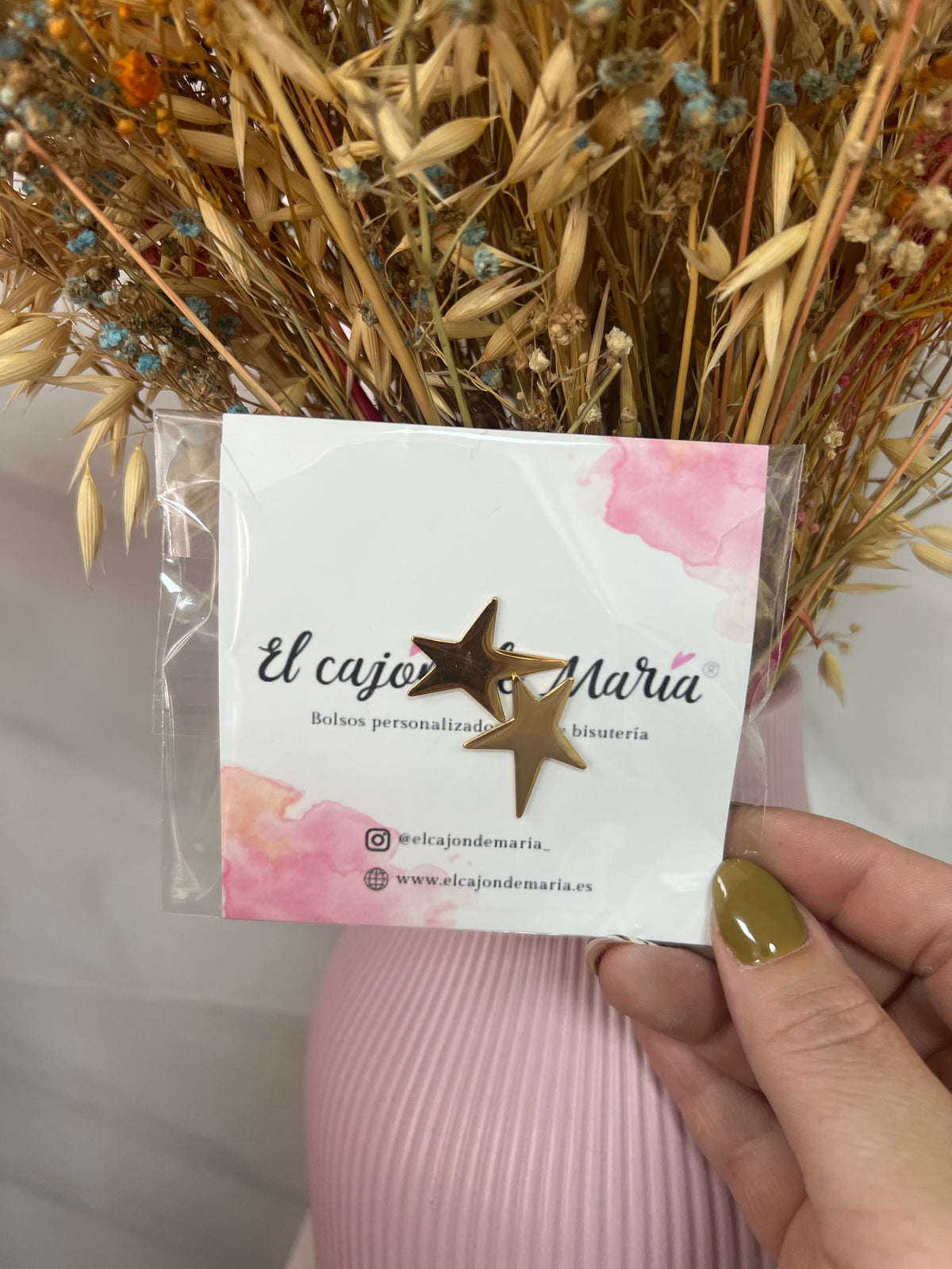 Pendientes star
