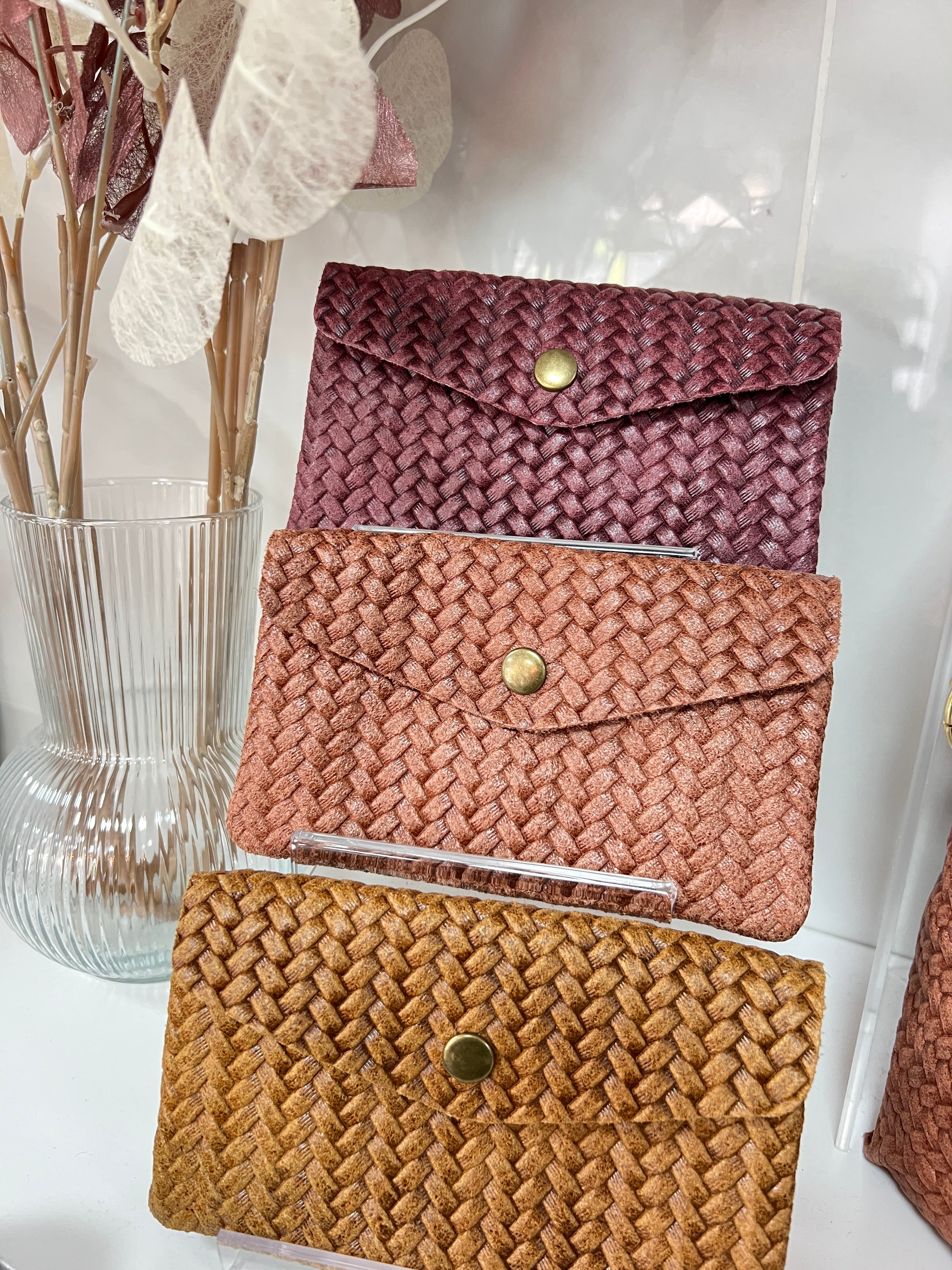 Cartera bimba trenzada