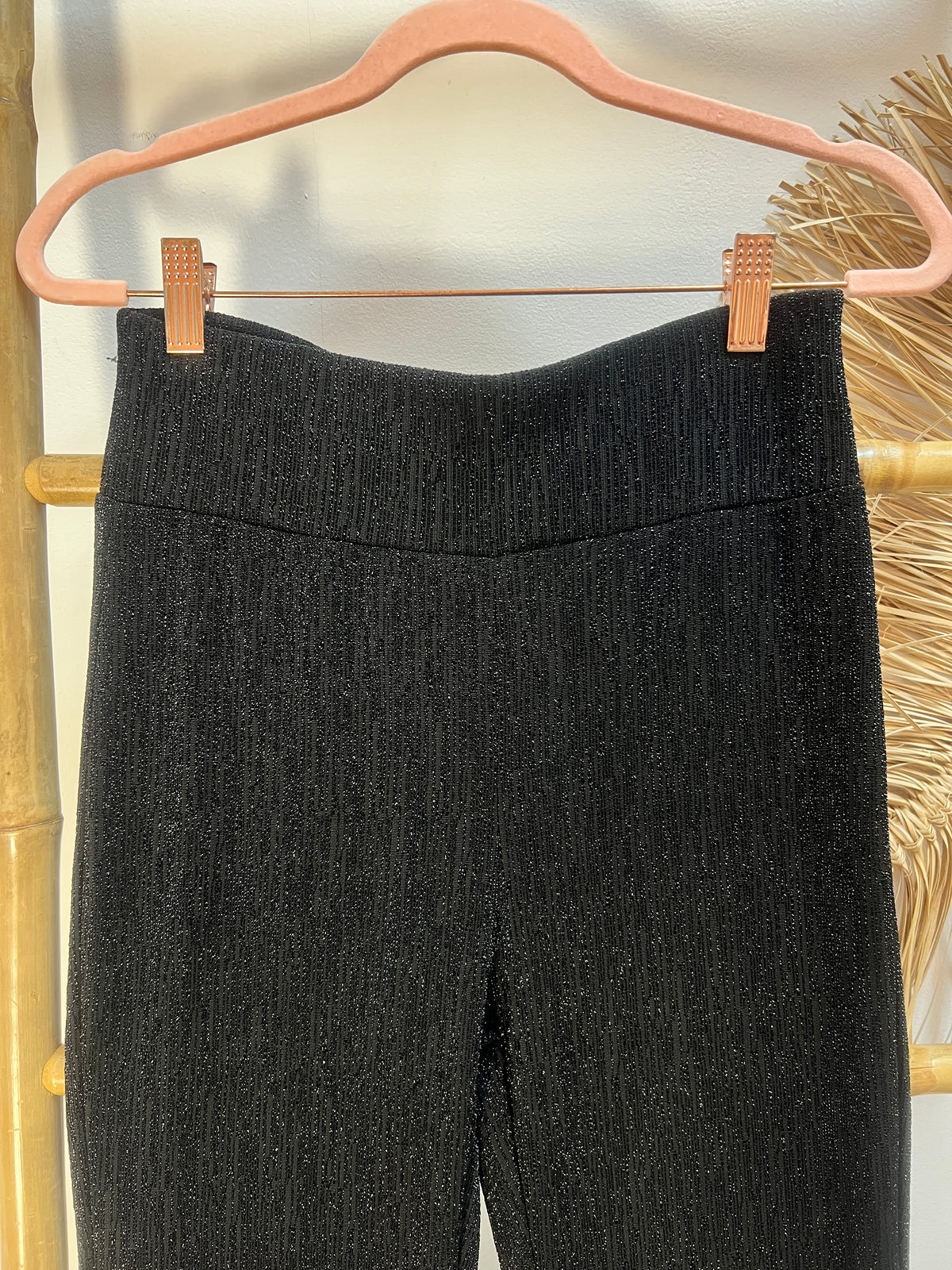 Pantalón brillo campana