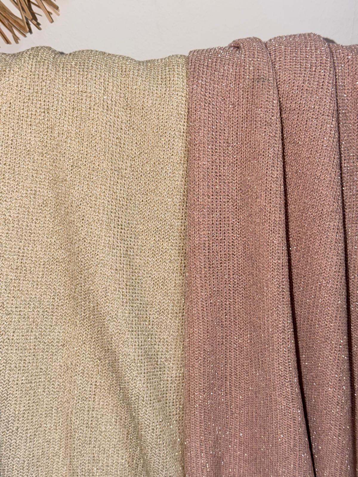 Blusa oversize brillo