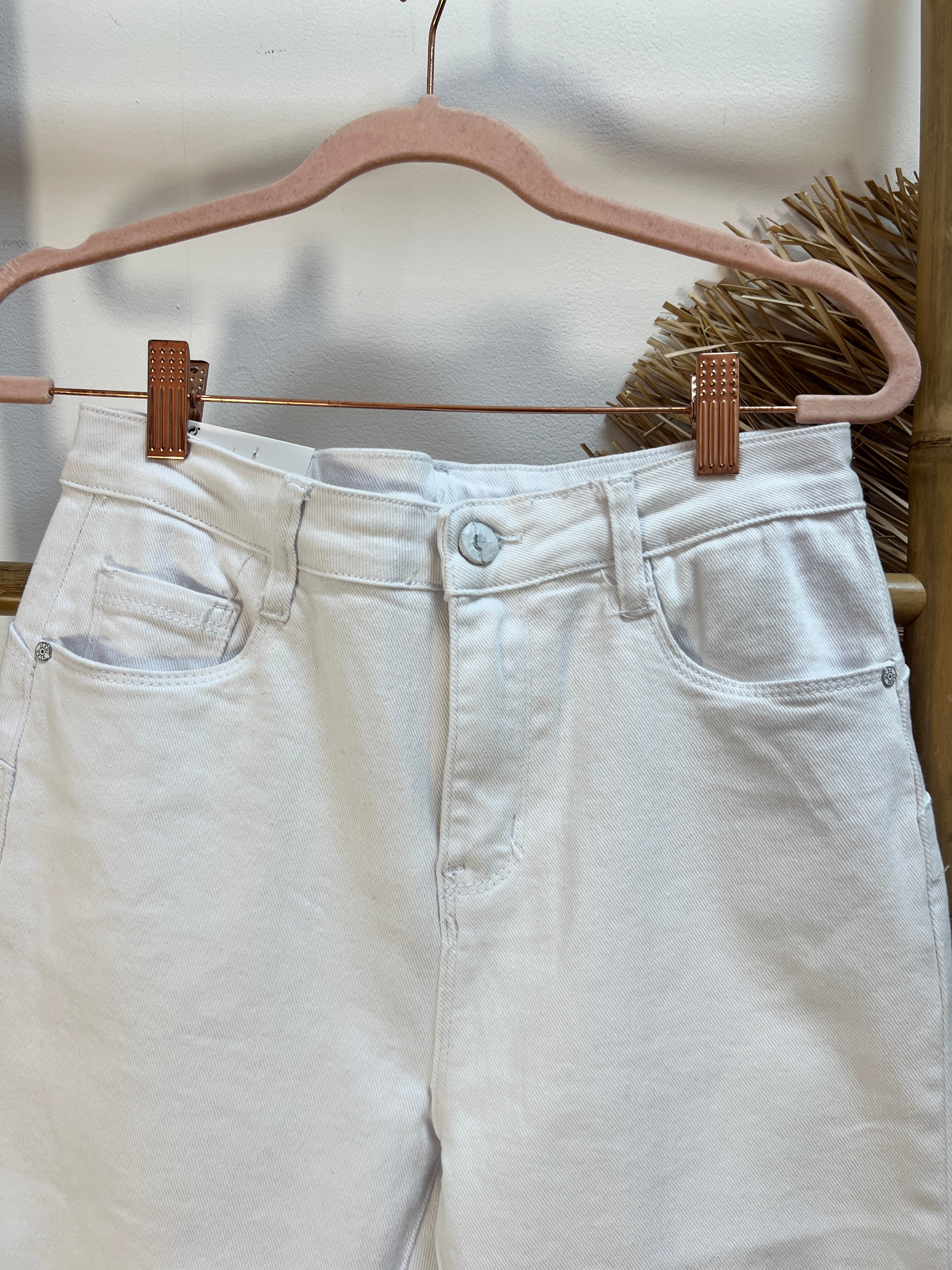 Jeans Flared Blanco