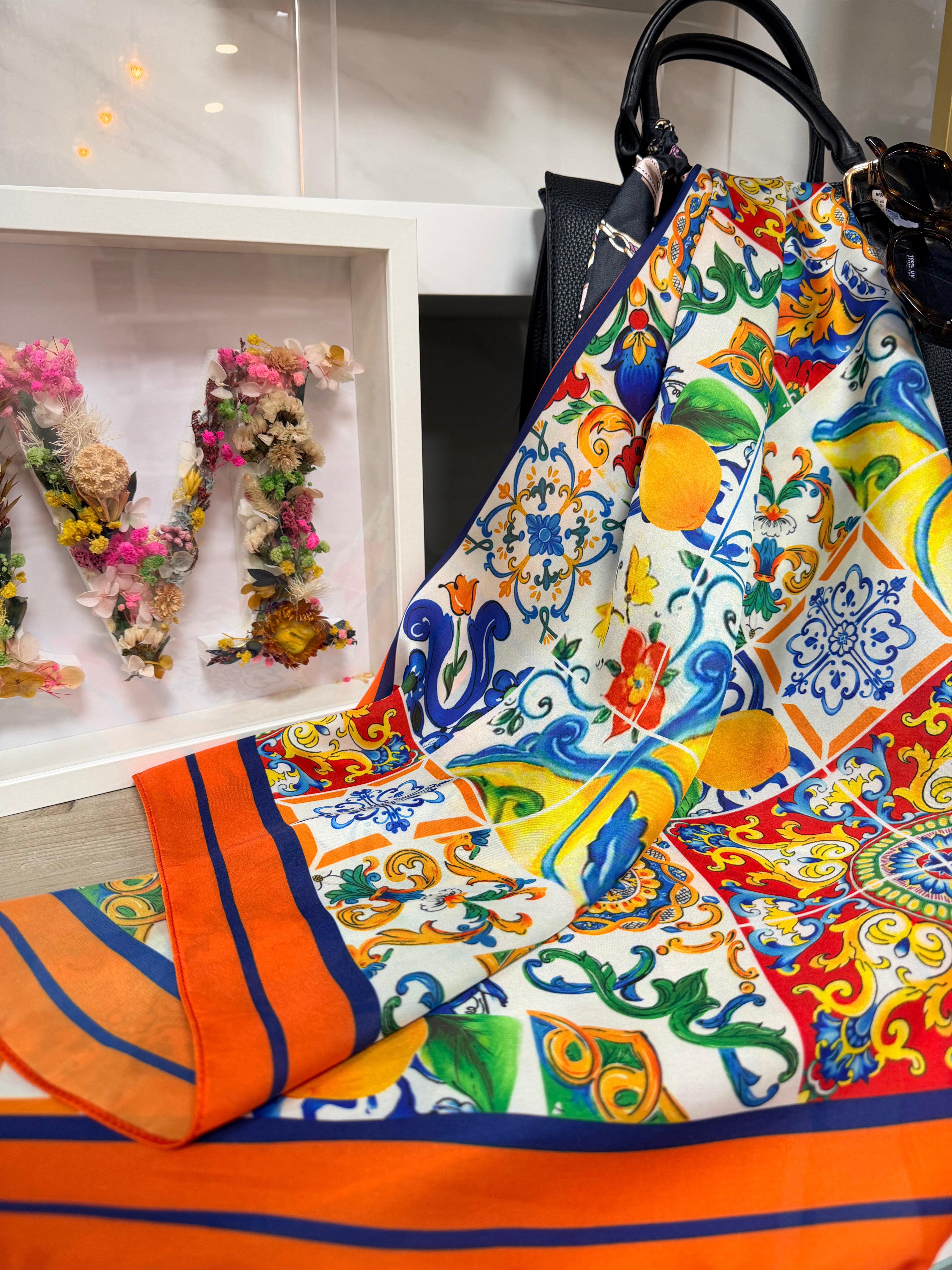 Pañuelo de seda Toscana