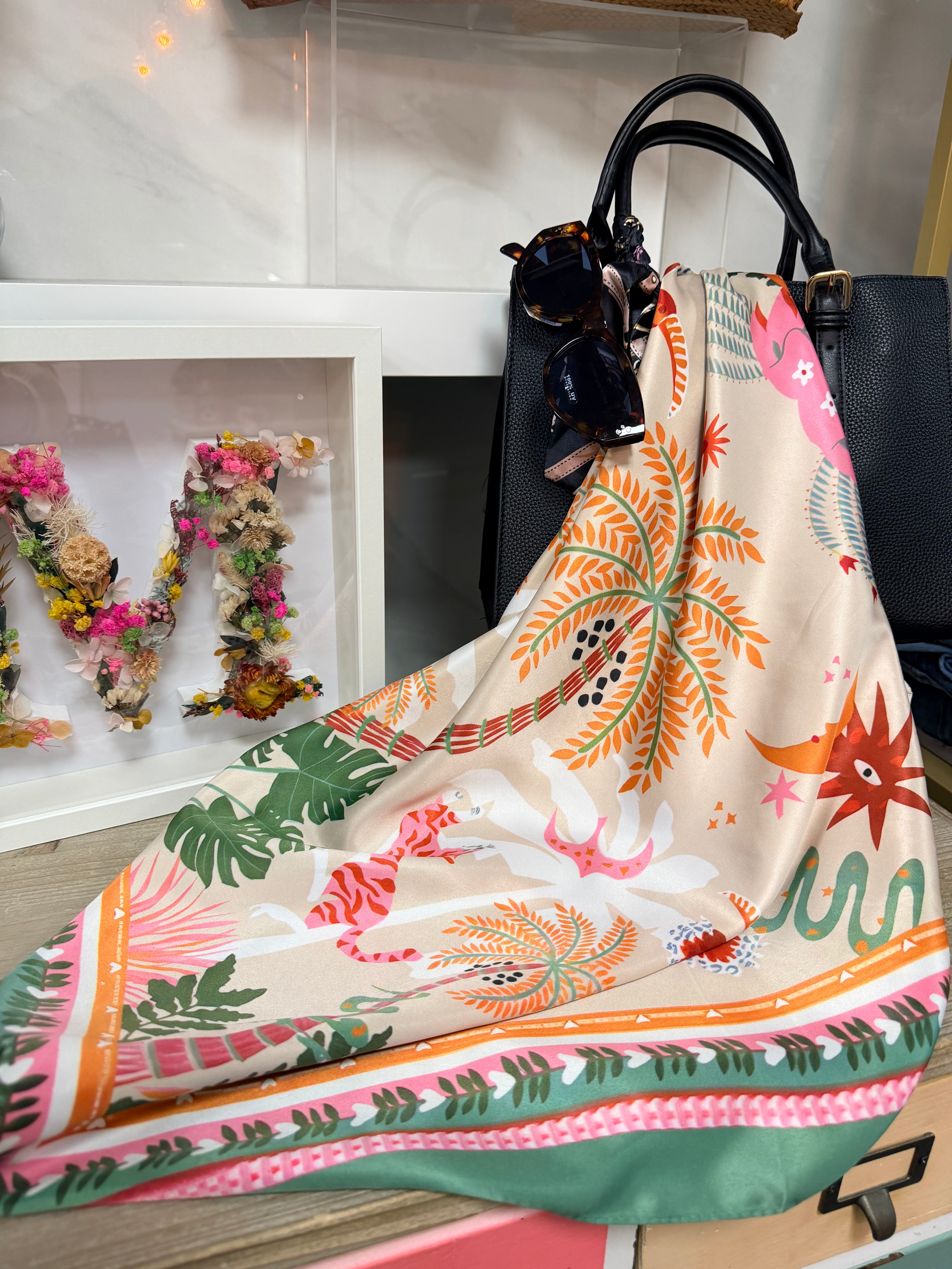 Pañuelo de seda Canarias