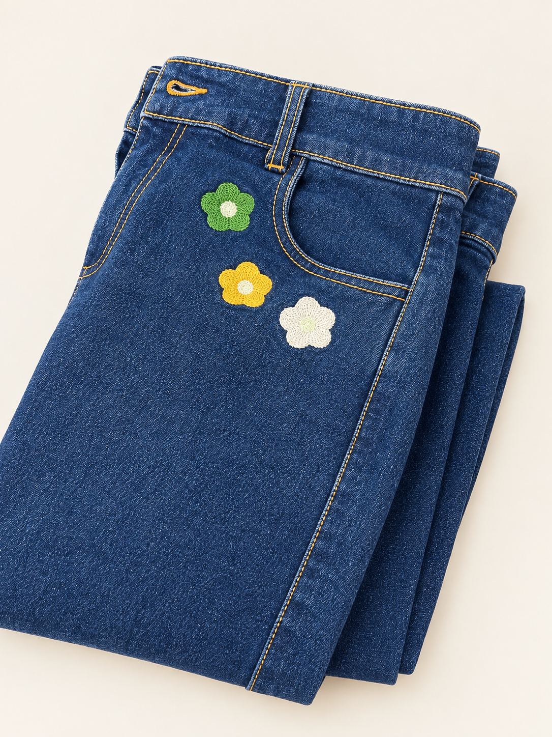 Pantalón vaquero estampado Euphoria Compañía Fantástica