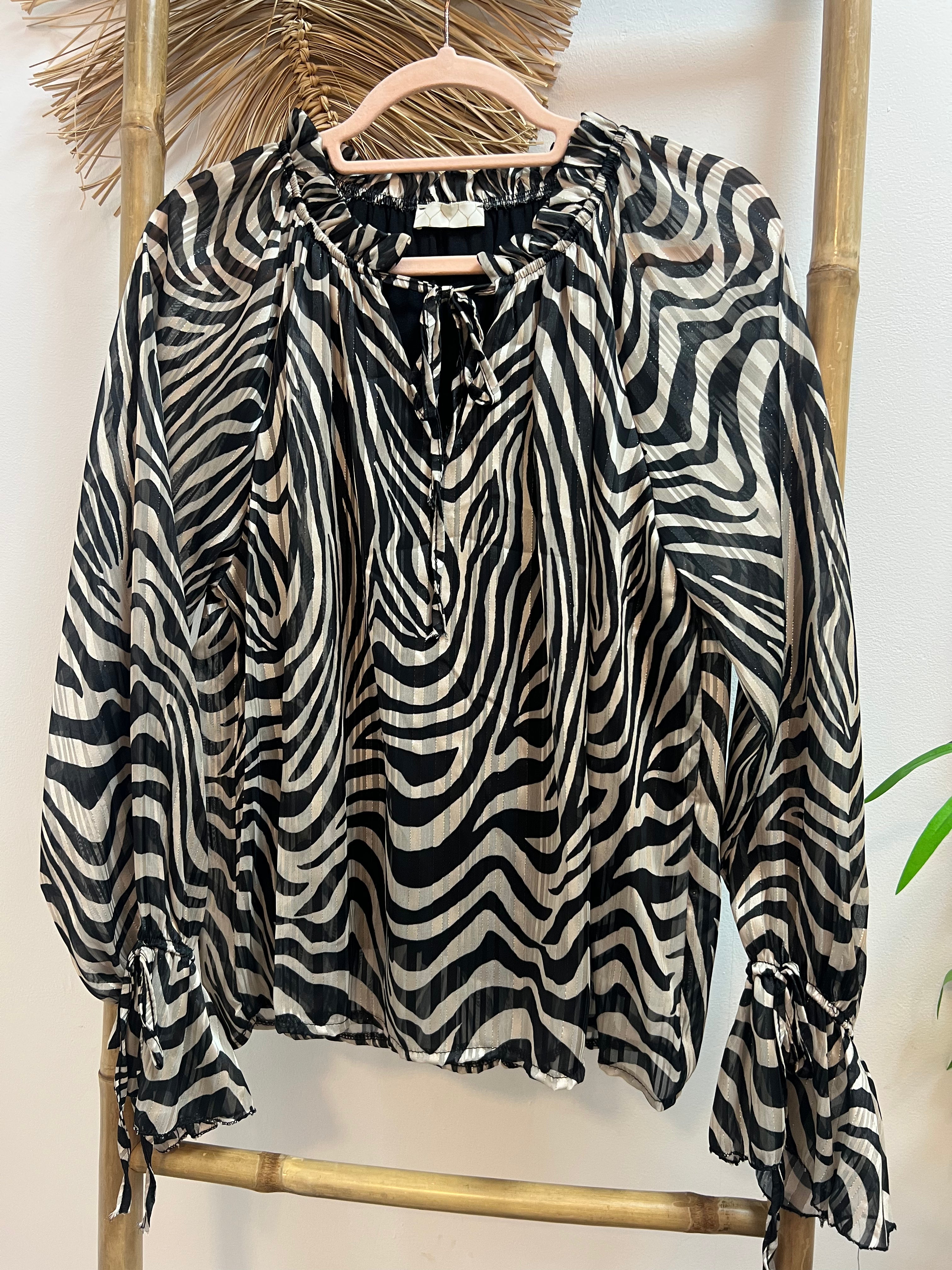 blusa zebra