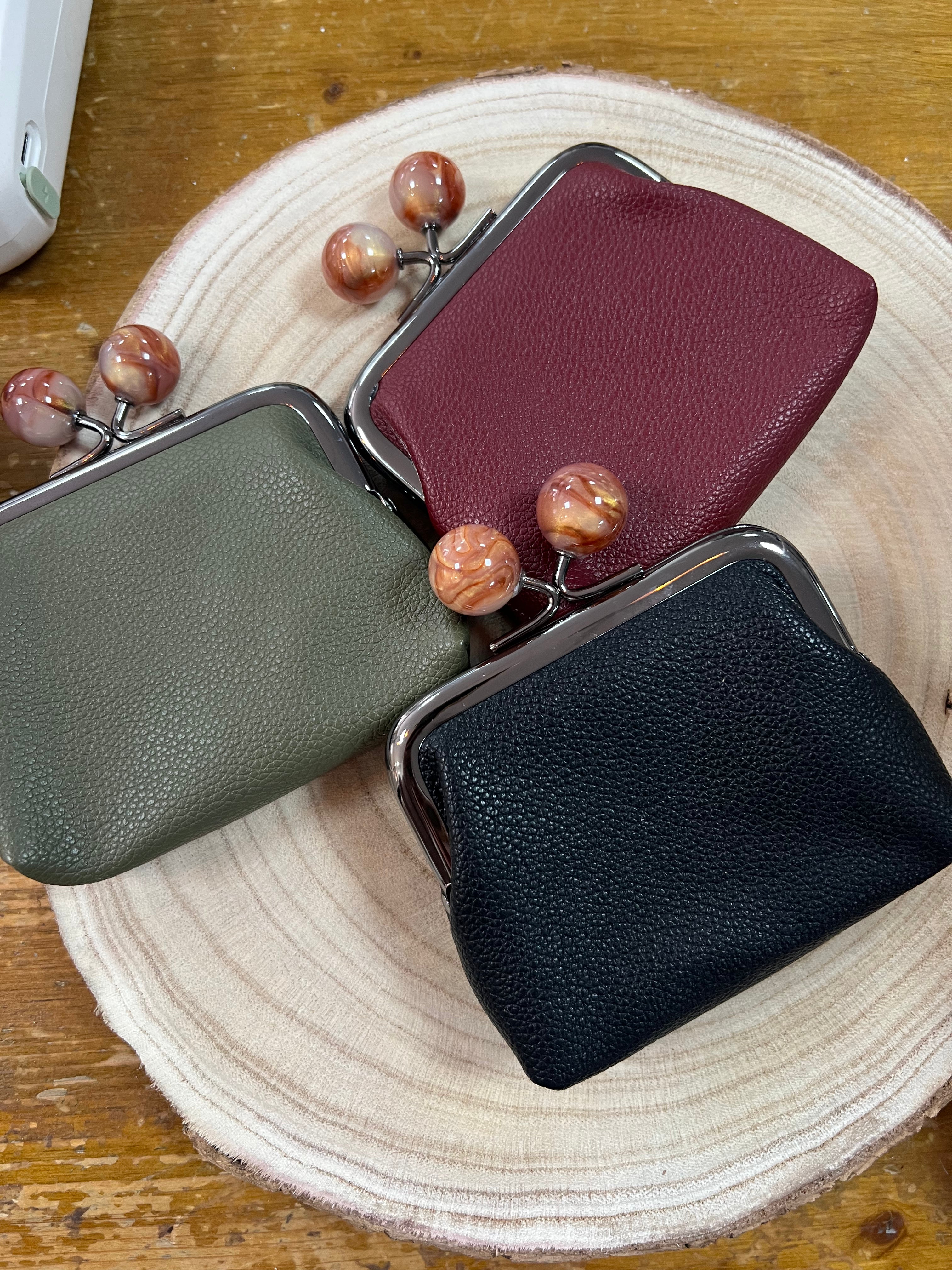Monedero Glam perlado