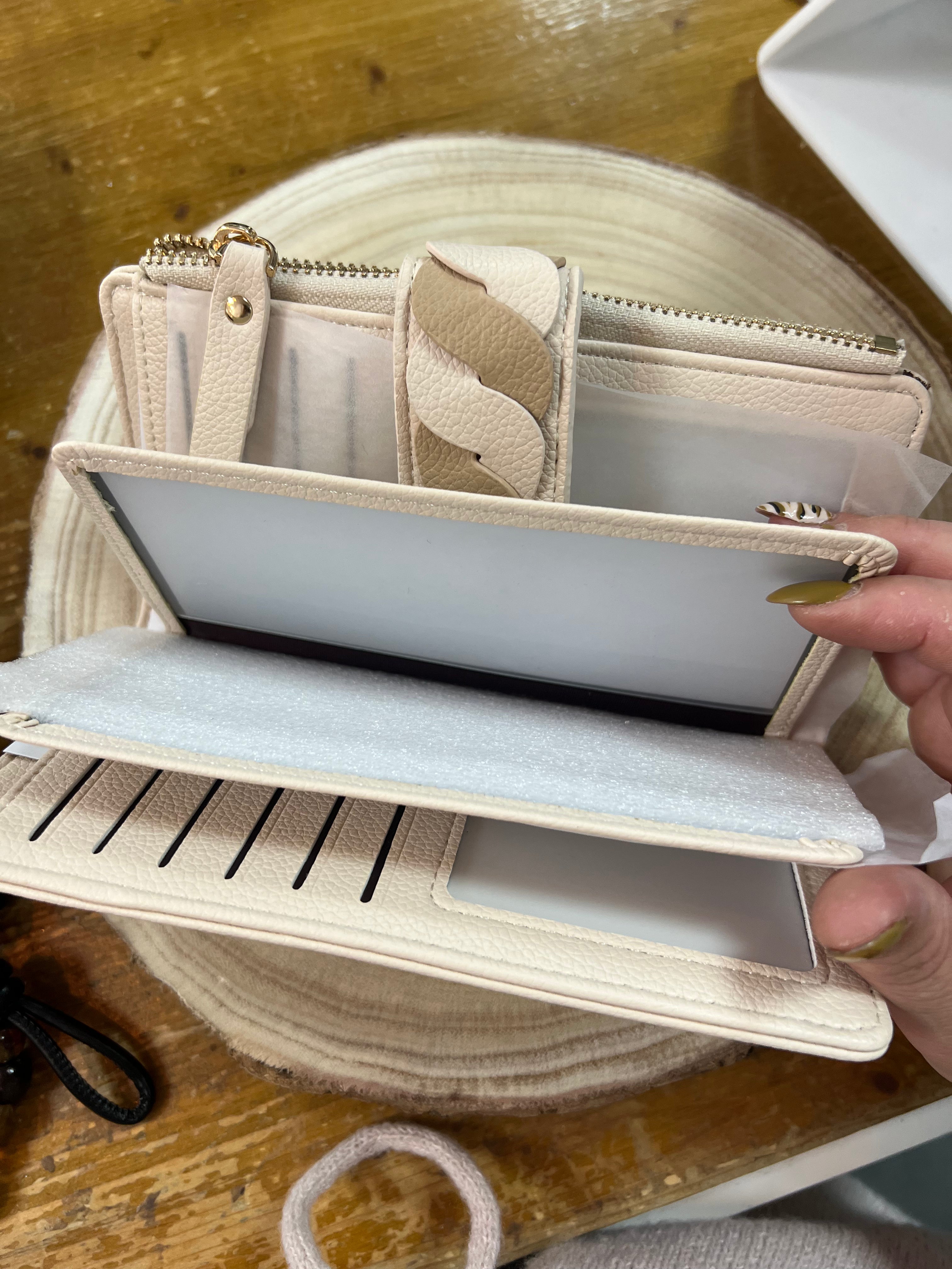 Cartera trenzada