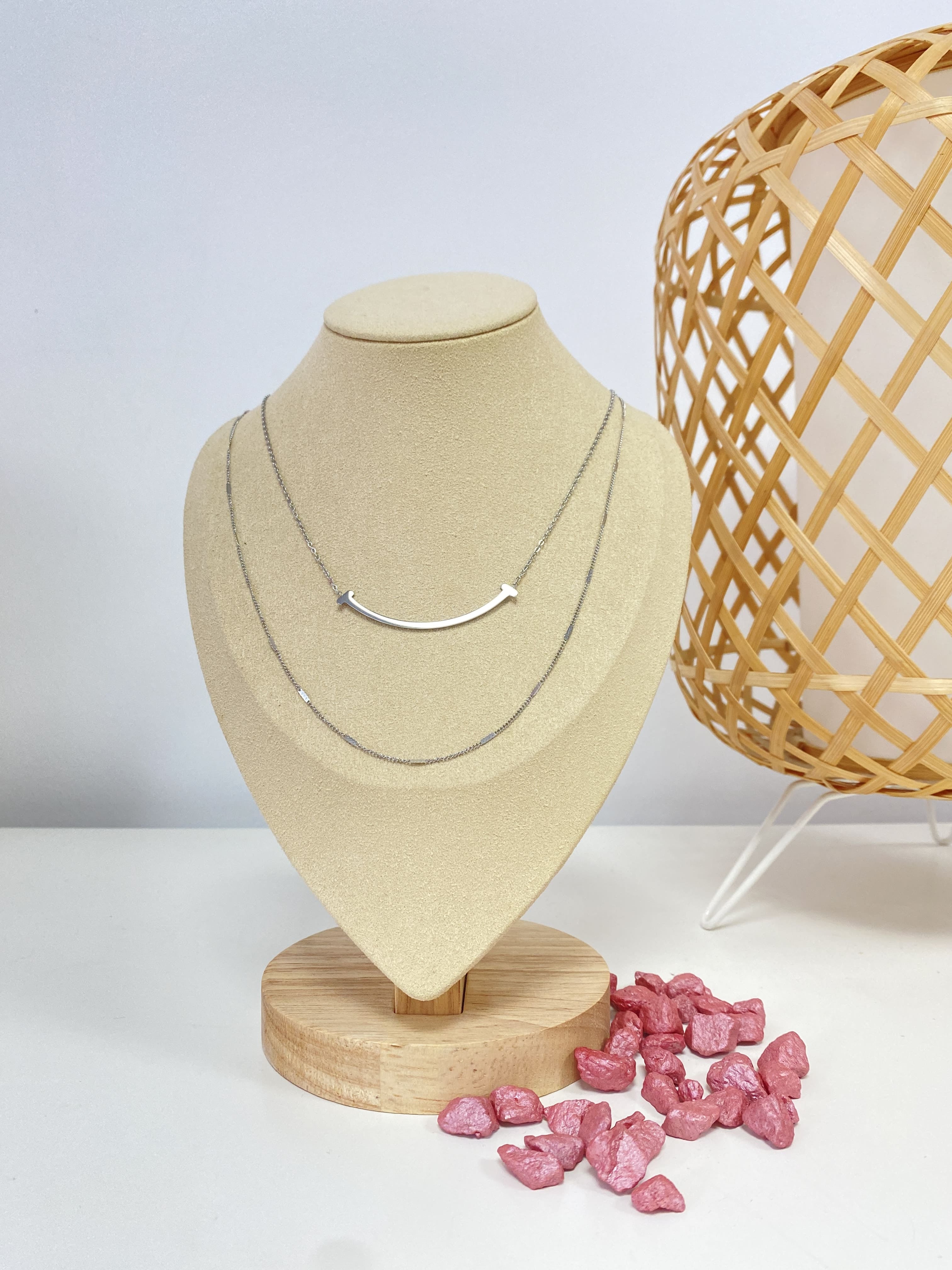 Collar doble Smile